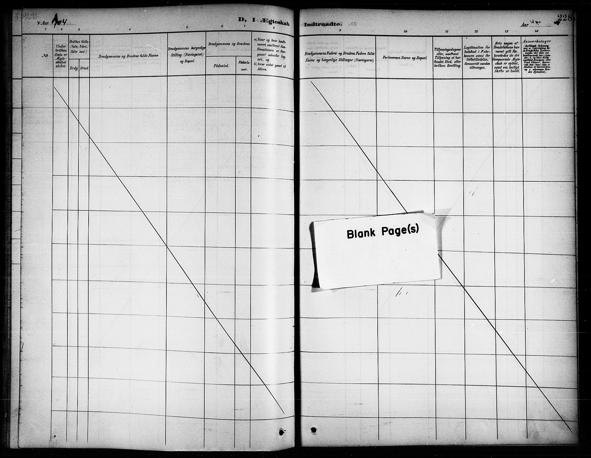 Ministerialprotokoller, klokkerbøker og fødselsregistre - Nordland, SAT/A-1459/874/L1078: Parish register (copy) no. 874C07, 1900-1907, p. 228