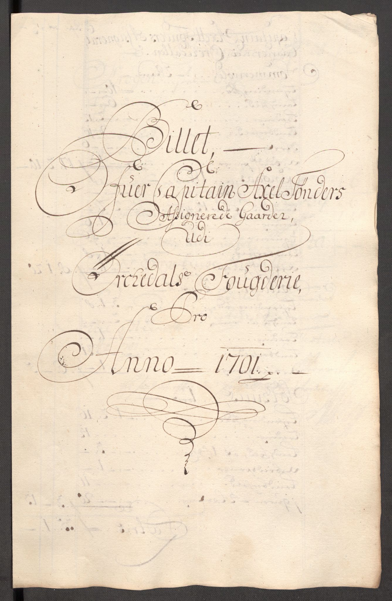 Rentekammeret inntil 1814, Reviderte regnskaper, Fogderegnskap, RA/EA-4092/R60/L3951: Fogderegnskap Orkdal og Gauldal, 1701, p. 176