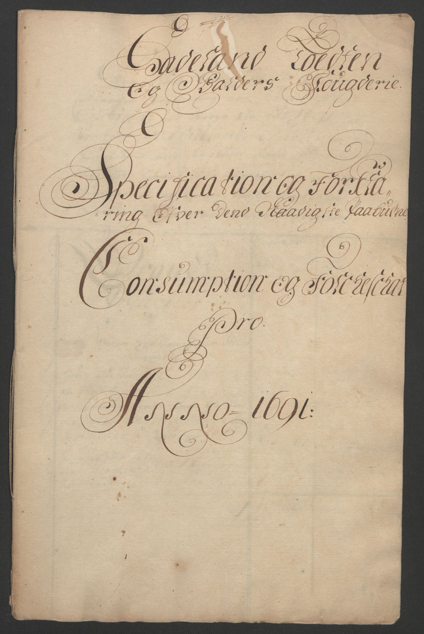 Rentekammeret inntil 1814, Reviderte regnskaper, Fogderegnskap, RA/EA-4092/R18/L1290: Fogderegnskap Hadeland, Toten og Valdres, 1691, p. 171