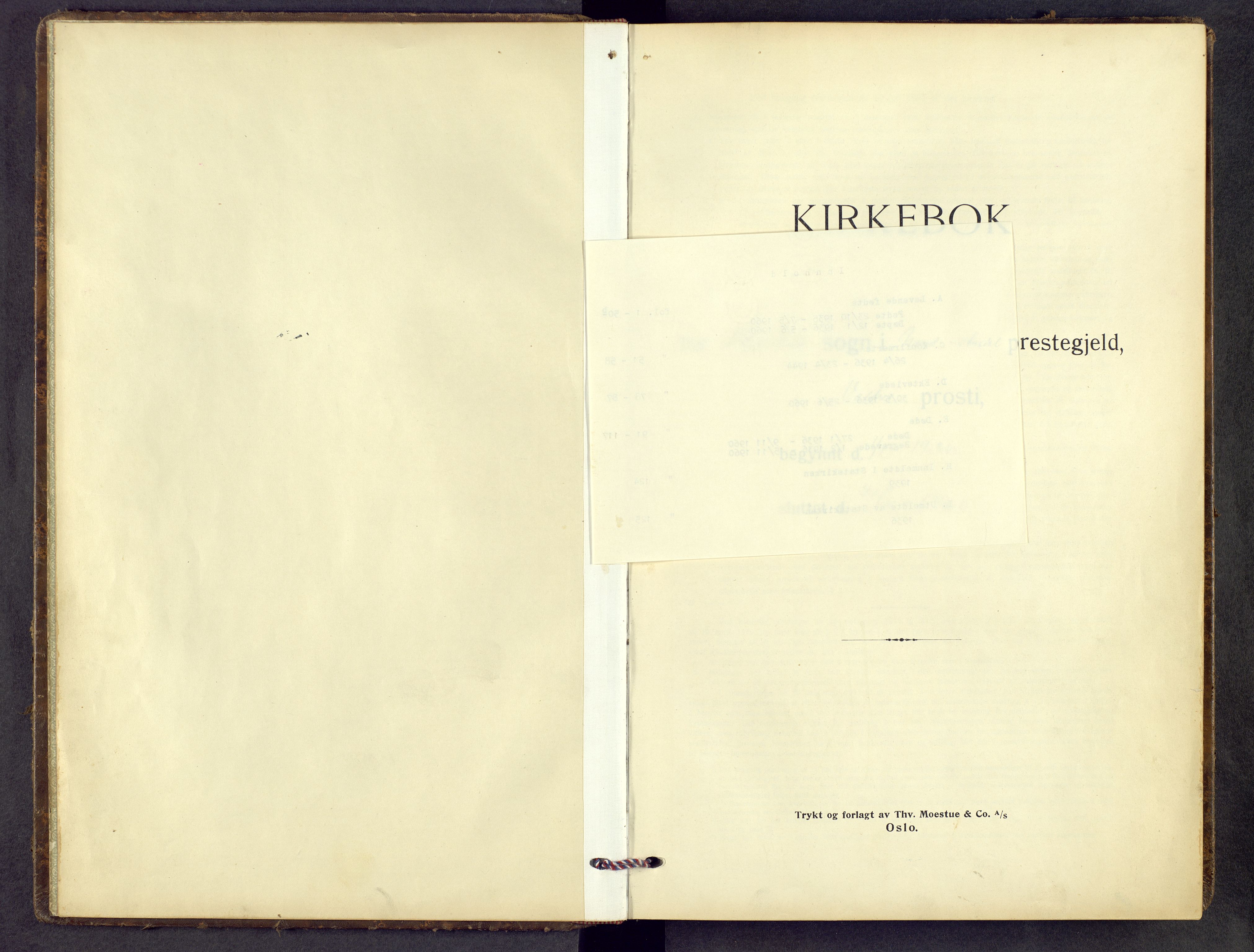 Nord-Aurdal prestekontor, AV/SAH-PREST-132/H/Ha/Hab/L0018: Parish register (copy) no. 18, 1936-1960