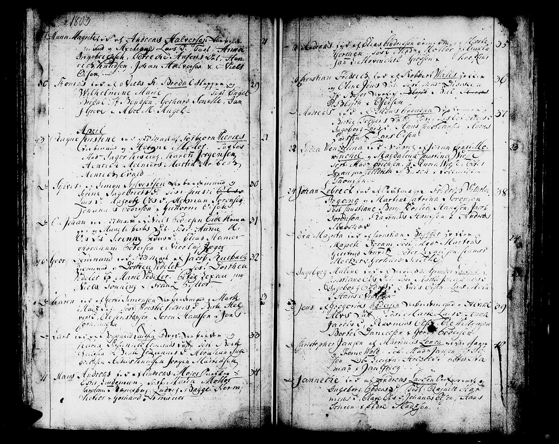 Domkirken sokneprestembete, AV/SAB-A-74801/H/Haa/L0004: Parish register (official) no. A 4, 1763-1820, p. 294-295