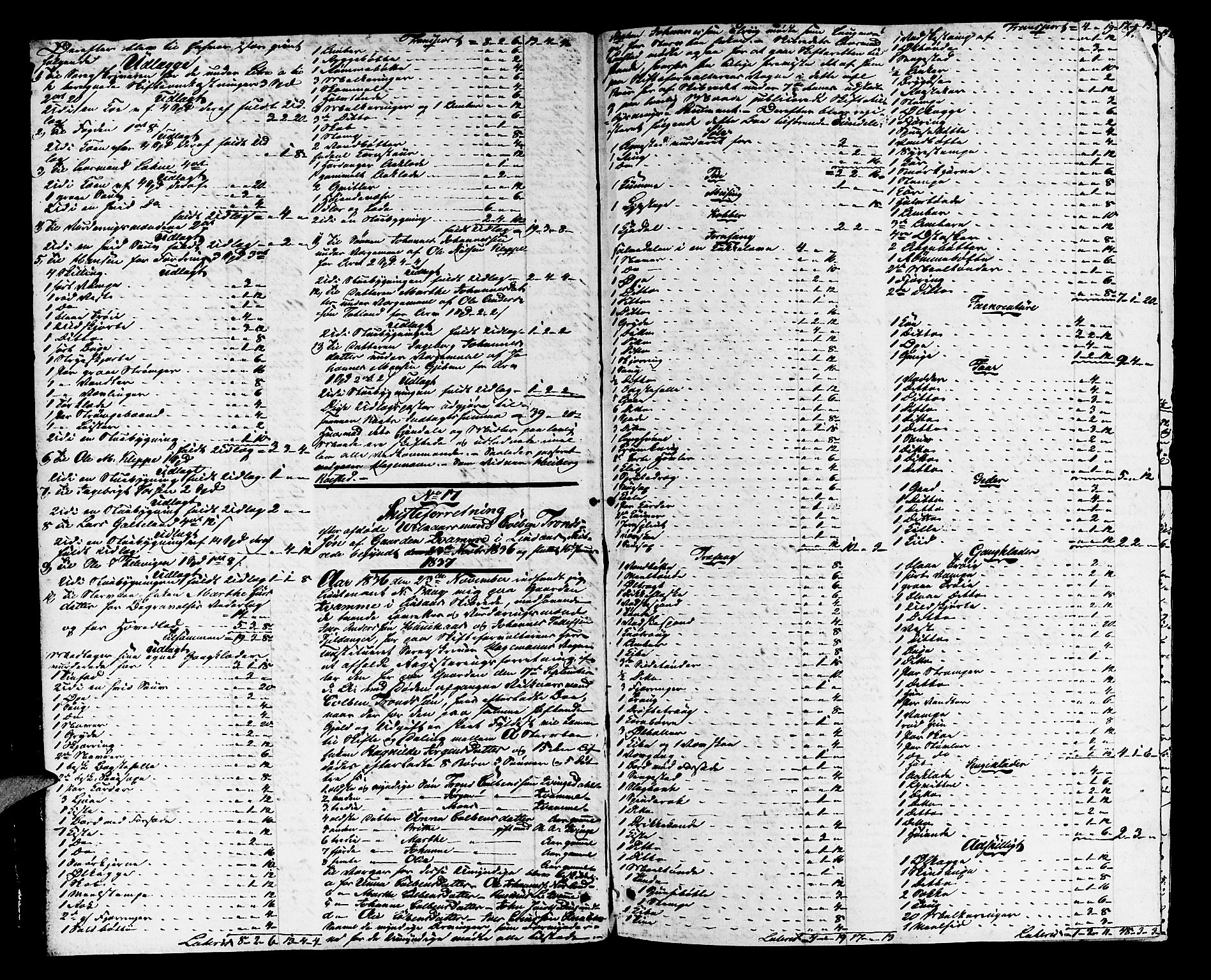 Nordhordland sorenskrivar, AV/SAB-A-2901/1/H/Ha/L0020: Skifteprotokollar Nordhordland , 1837-1839, p. 6b-7a