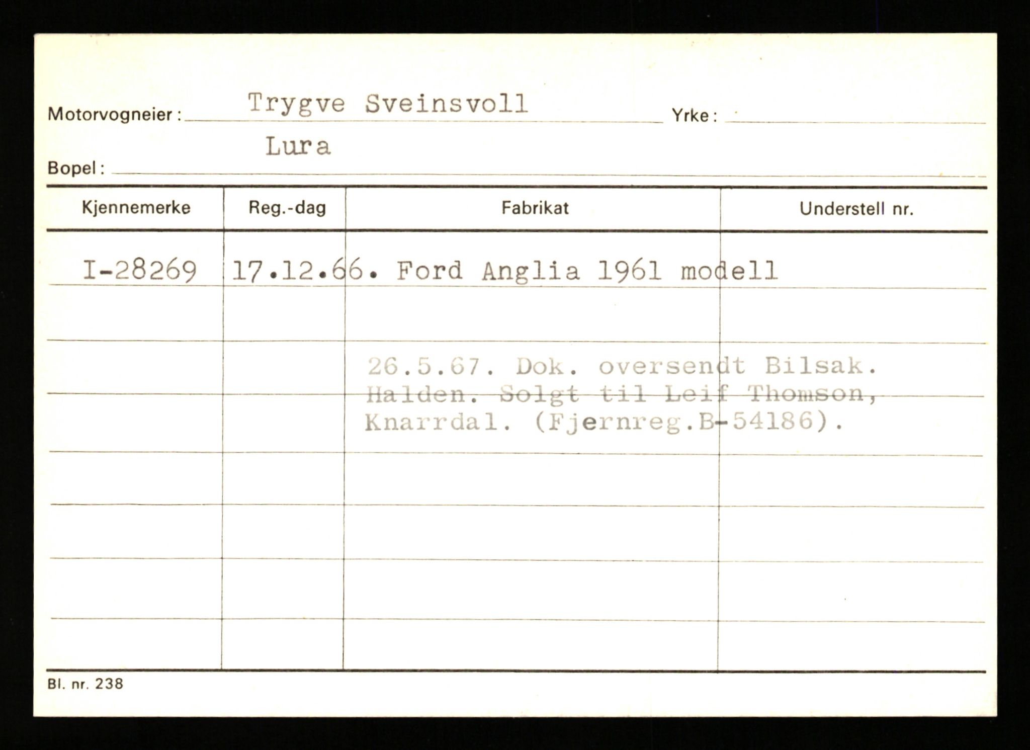 Stavanger trafikkstasjon, AV/SAST-A-101942/0/G/L0005: Registreringsnummer: 23000 - 34245, 1930-1971, p. 1695