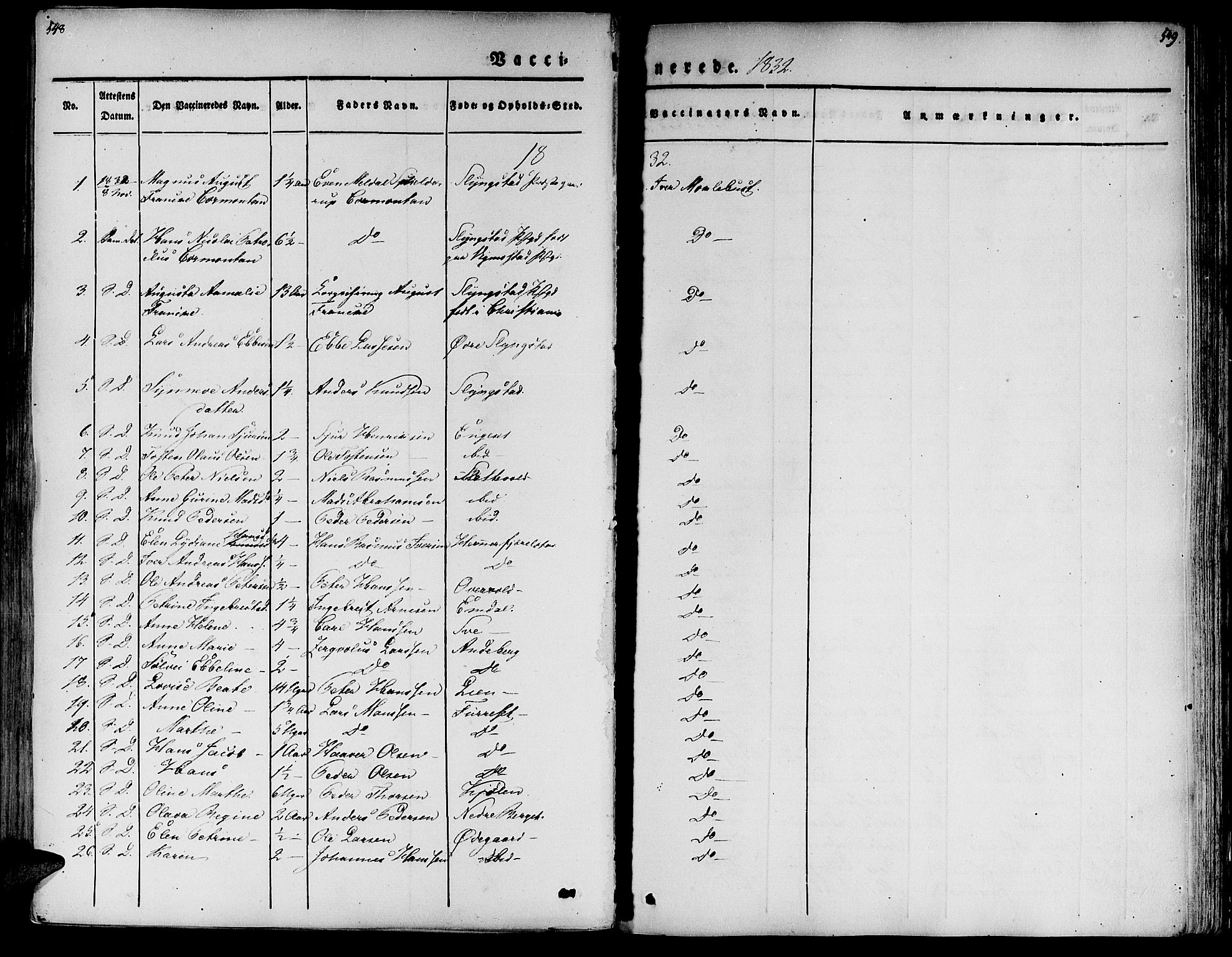 Ministerialprotokoller, klokkerbøker og fødselsregistre - Møre og Romsdal, SAT/A-1454/520/L0274: Parish register (official) no. 520A04, 1827-1864, p. 548-549