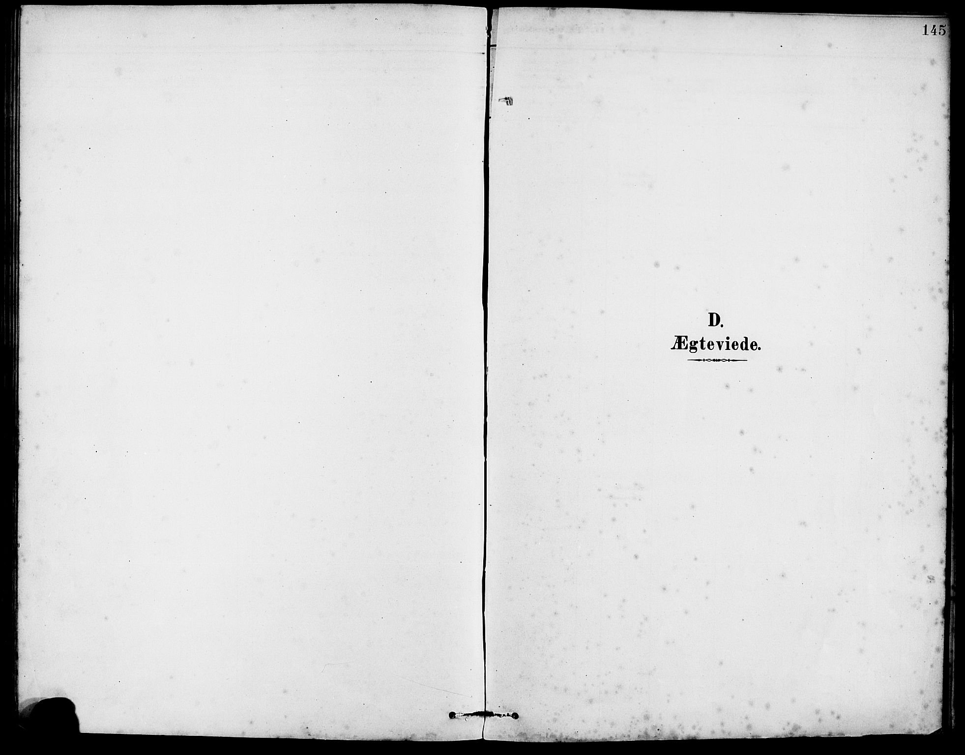 Arna Sokneprestembete, SAB/A-74001/H/Ha/Hab: Parish register (copy) no. A 3, 1887-1897, p. 145