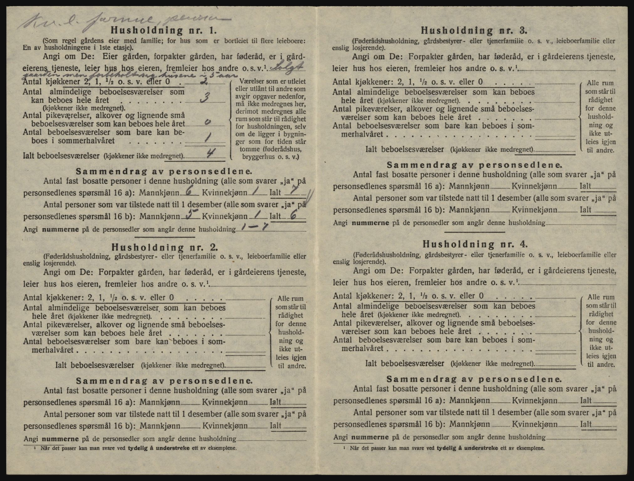 SAO, 1920 census for Glemmen, 1920, p. 2796