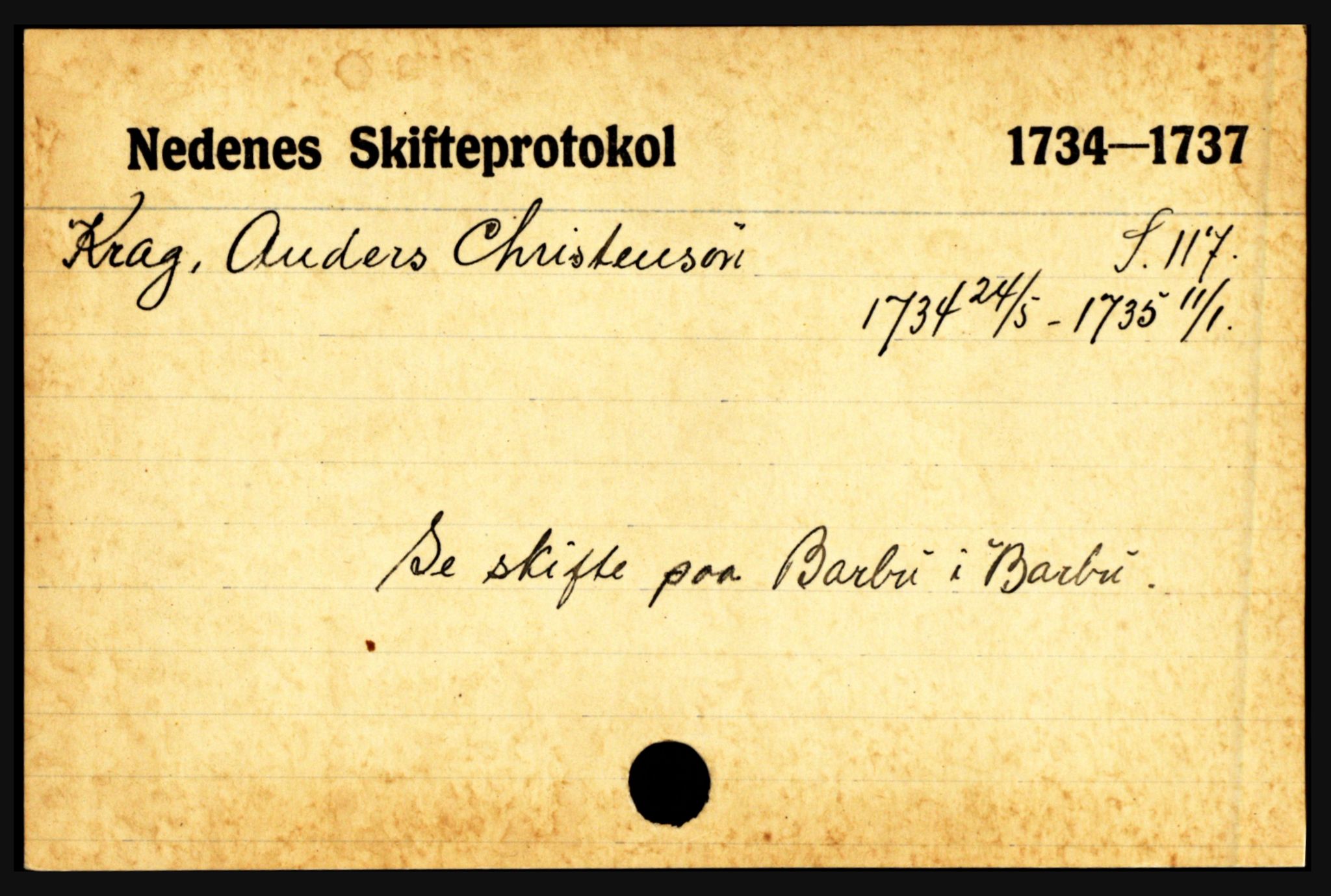 Nedenes sorenskriveri før 1824, AV/SAK-1221-0007/H, p. 15875