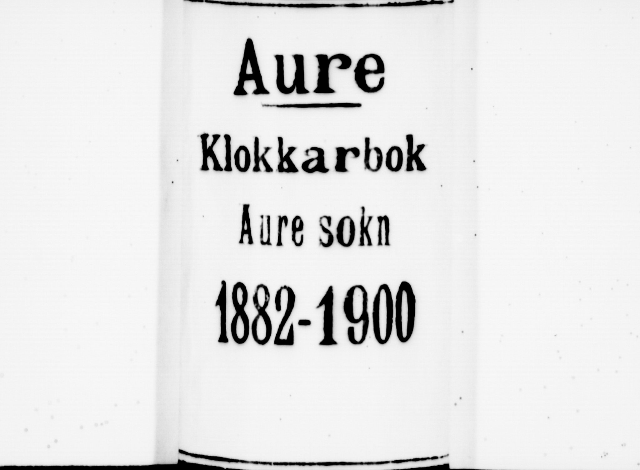Ministerialprotokoller, klokkerbøker og fødselsregistre - Møre og Romsdal, SAT/A-1454/578/L0909: Parish register (copy) no. 578C02, 1882-1900