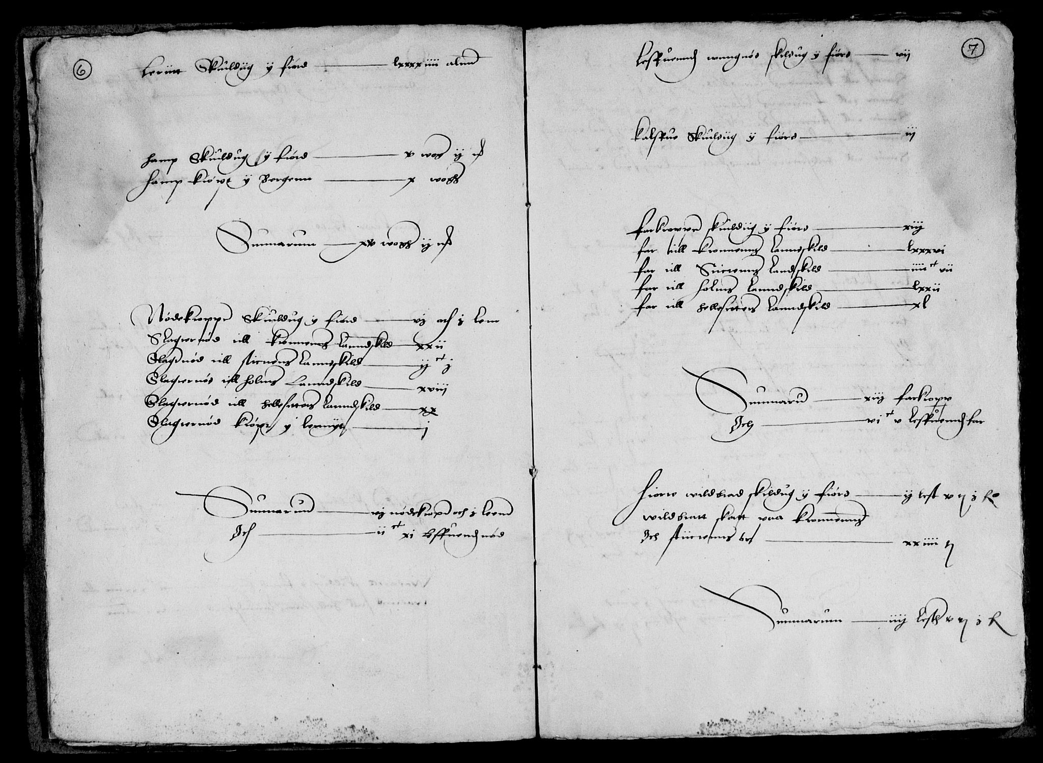 Rentekammeret inntil 1814, Reviderte regnskaper, Lensregnskaper, AV/RA-EA-5023/R/Ra/L0014: Bergenhus len, 1566-1567; Trondheim len, 1540-1559, 1540-1567