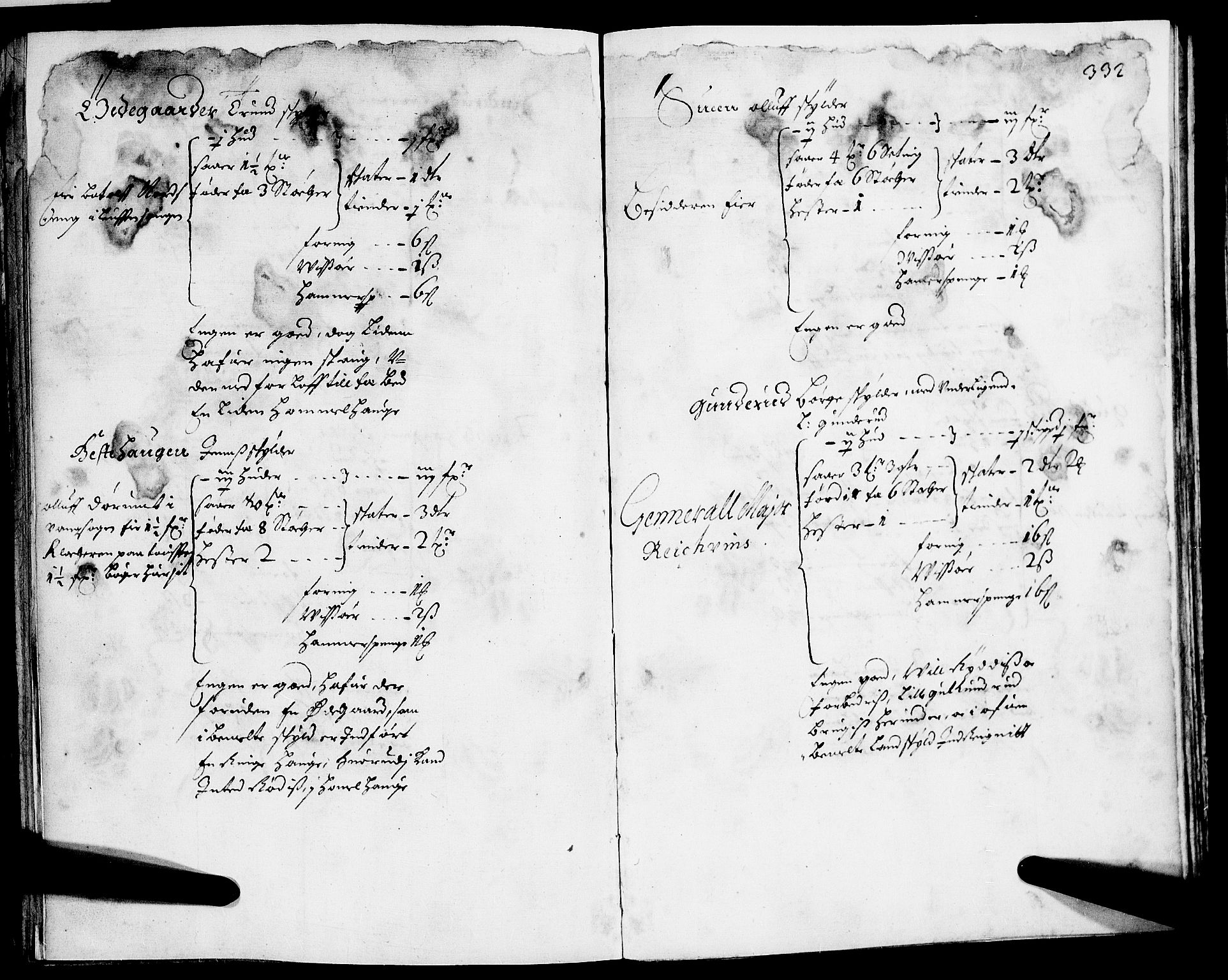 Rentekammeret inntil 1814, Realistisk ordnet avdeling, AV/RA-EA-4070/N/Nb/Nba/L0013: Hedmark fogderi, 2. del, 1669, p. 331b-332a