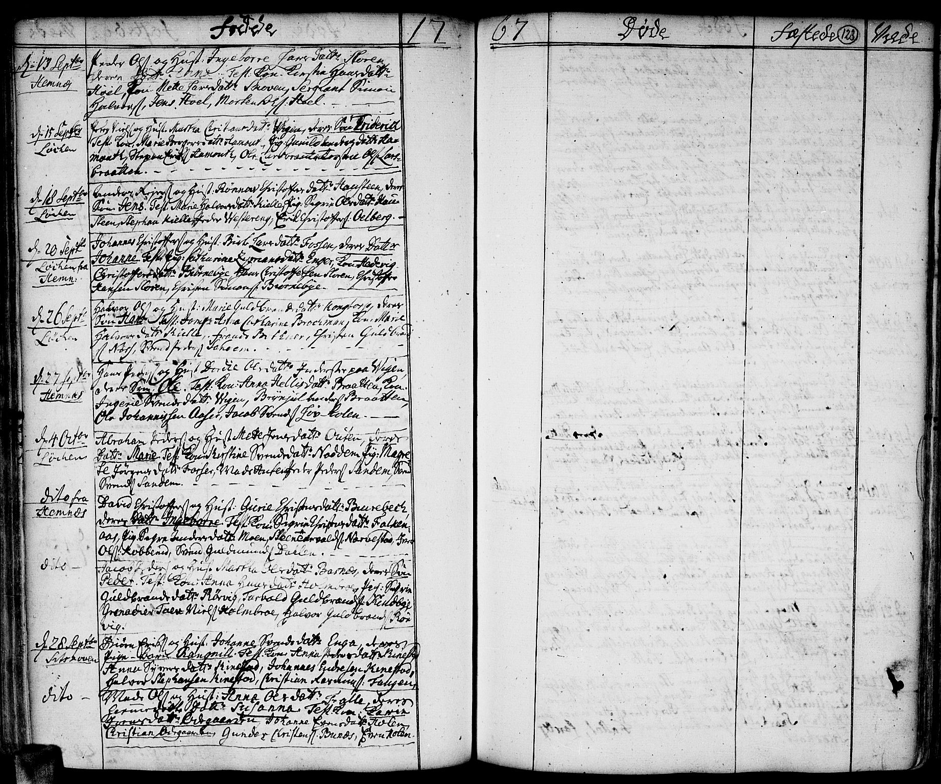 Høland prestekontor Kirkebøker, SAO/A-10346a/F/Fa/L0004: Parish register (official) no. I 4, 1757-1780, p. 123