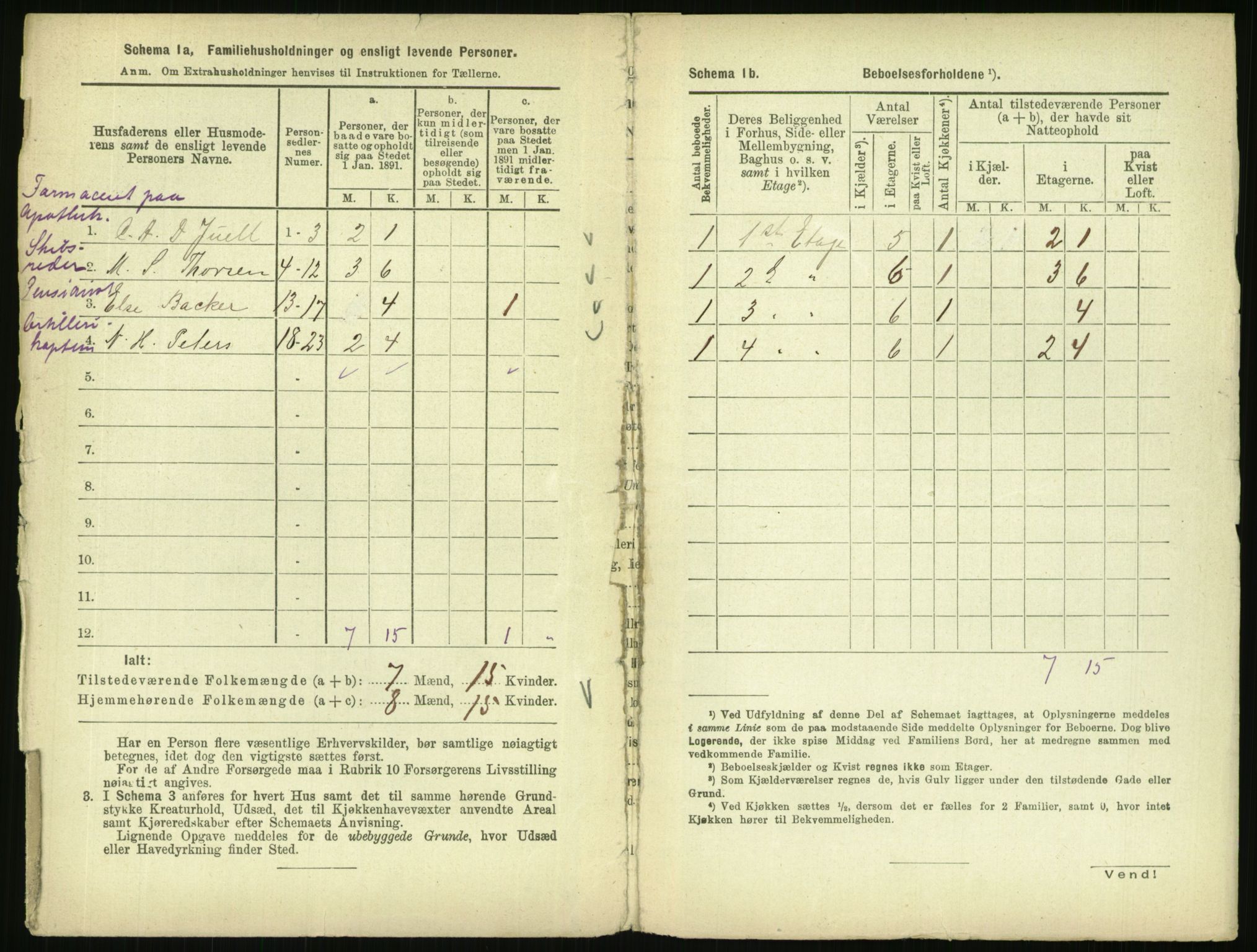 RA, 1891 census for 0301 Kristiania, 1891, p. 44828