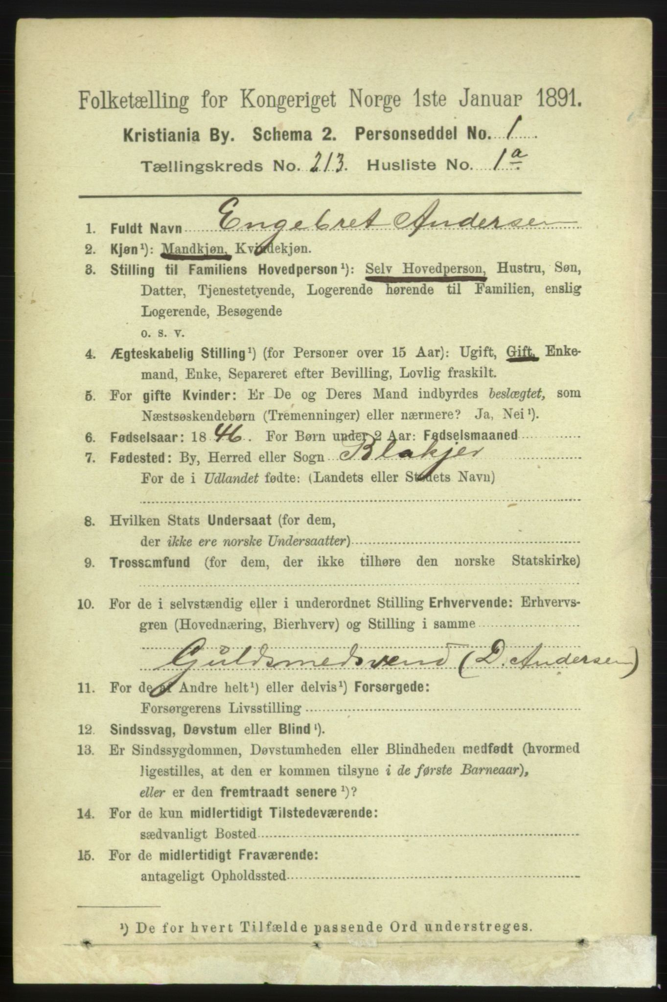 RA, 1891 census for 0301 Kristiania, 1891, p. 126970