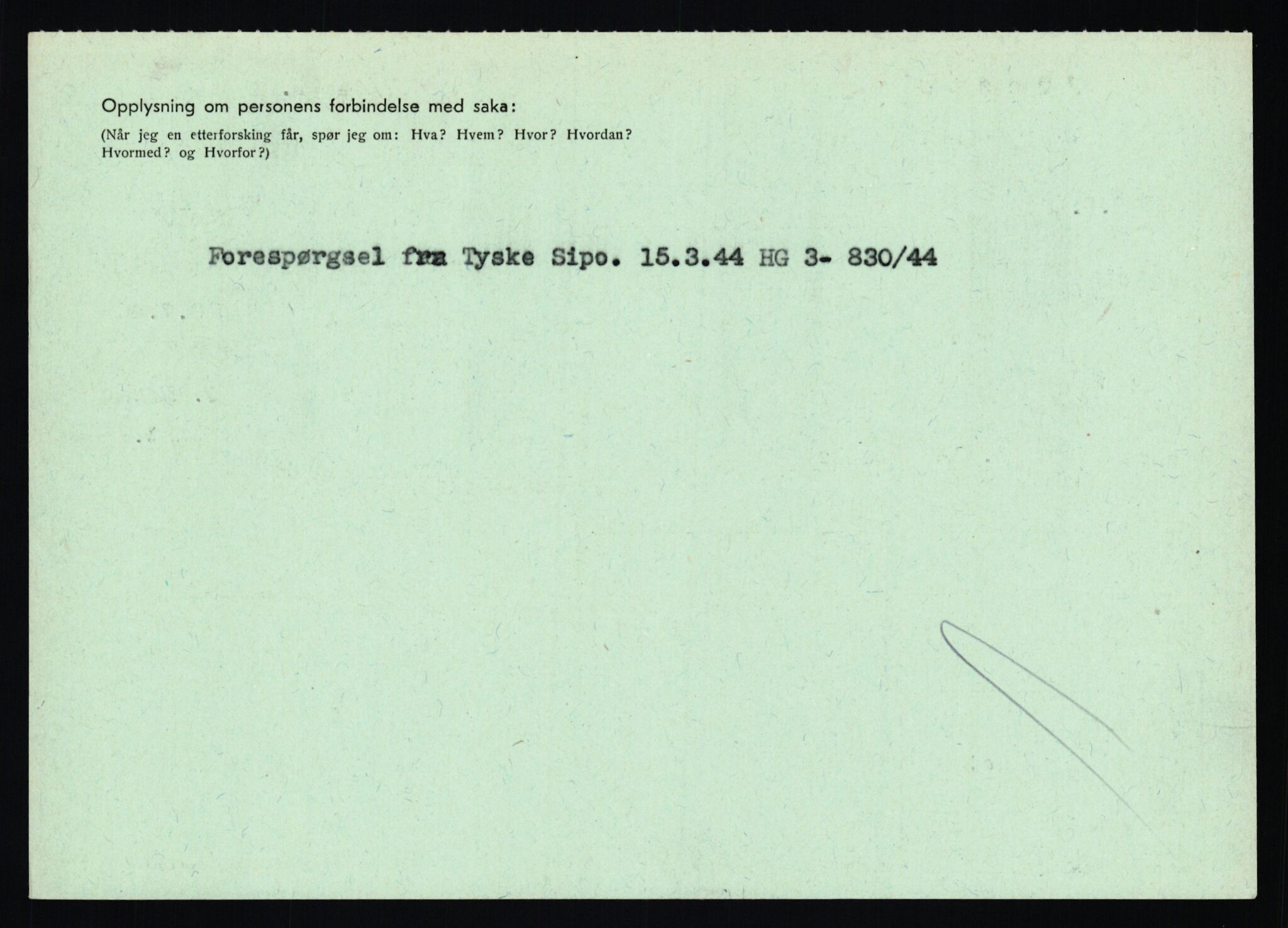 Statspolitiet - Hovedkontoret / Osloavdelingen, AV/RA-S-1329/C/Ca/L0012: Oanæs - Quistgaard	, 1943-1945, p. 4822