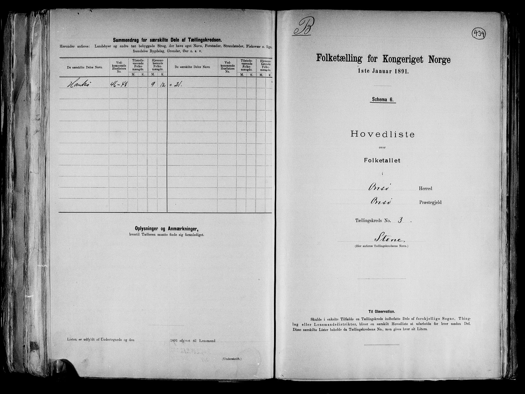 RA, 1891 census for 0134 Onsøy, 1891, p. 10