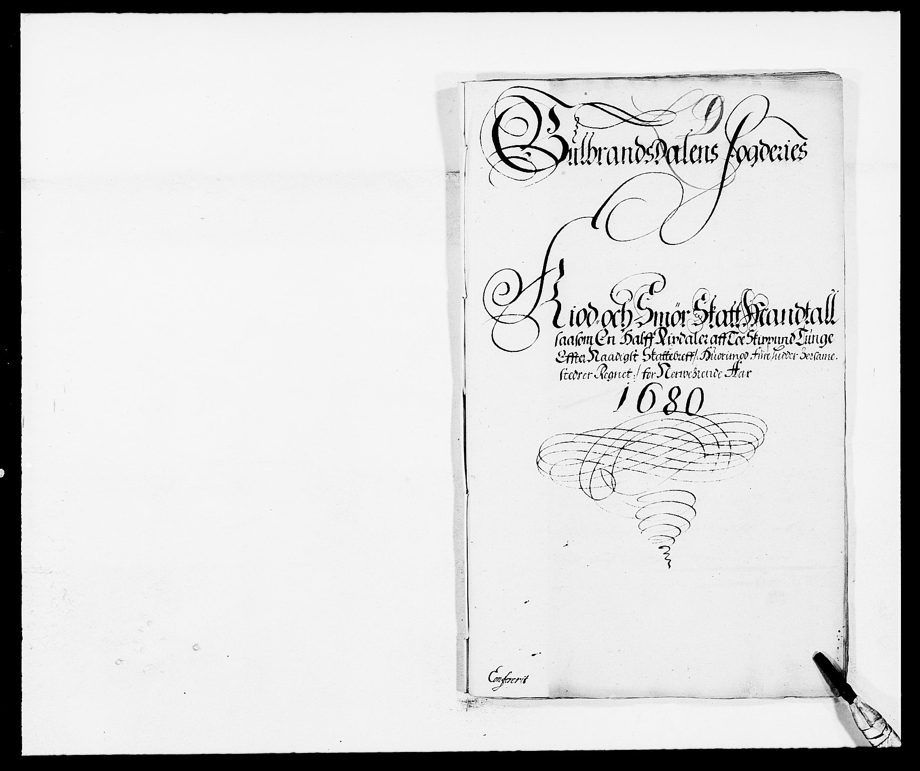 Rentekammeret inntil 1814, Reviderte regnskaper, Fogderegnskap, RA/EA-4092/R17/L1154: Fogderegnskap Gudbrandsdal, 1680, p. 304