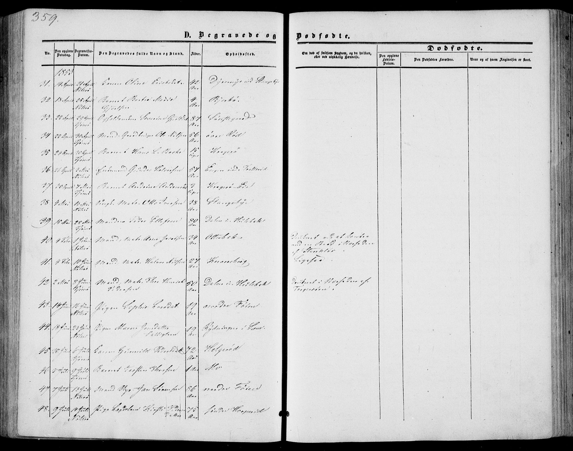 Nøtterøy kirkebøker, AV/SAKO-A-354/F/Fa/L0006: Parish register (official) no. I 6, 1852-1864, p. 359