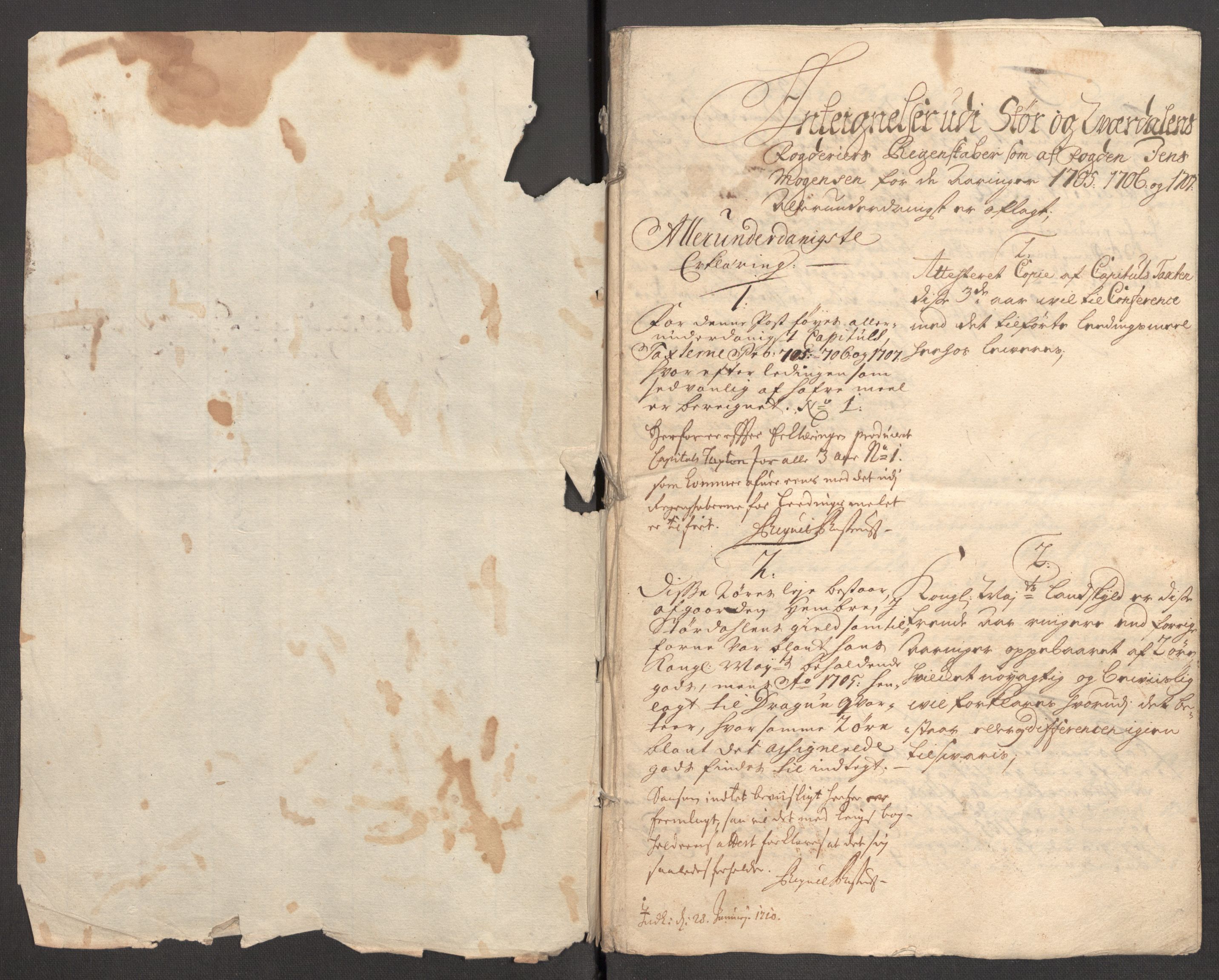 Rentekammeret inntil 1814, Reviderte regnskaper, Fogderegnskap, AV/RA-EA-4092/R62/L4197: Fogderegnskap Stjørdal og Verdal, 1707, p. 307