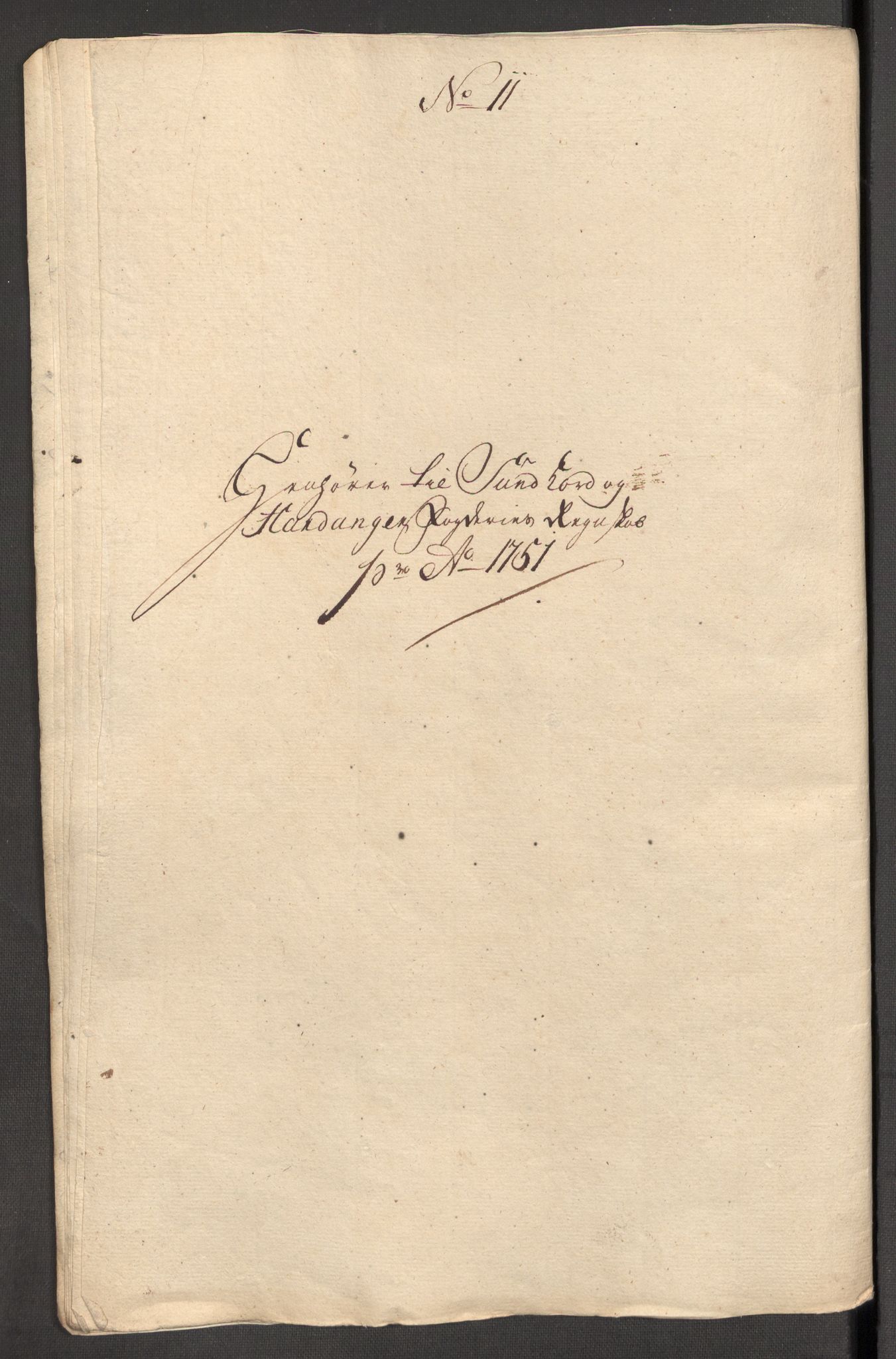Rentekammeret inntil 1814, Reviderte regnskaper, Fogderegnskap, RA/EA-4092/R48/L3056: Fogderegnskap Sunnhordland og Hardanger, 1751, p. 159