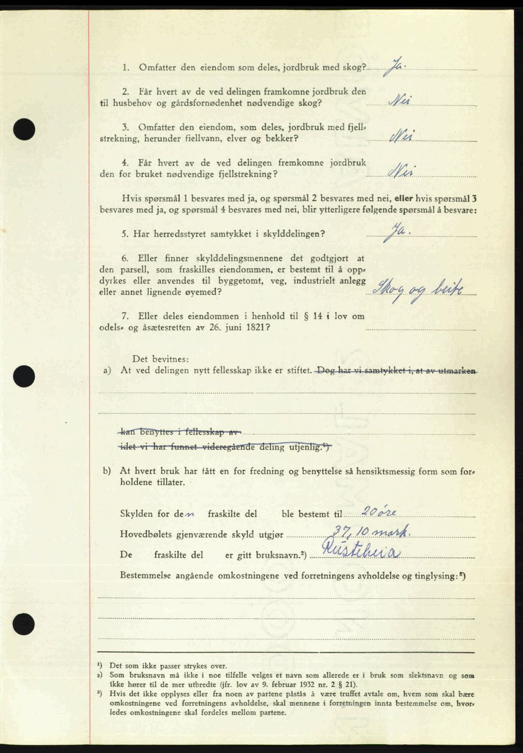 Nedenes sorenskriveri, AV/SAK-1221-0006/G/Gb/Gba/L0058: Mortgage book no. A10, 1947-1948, Diary no: : 1708/1947