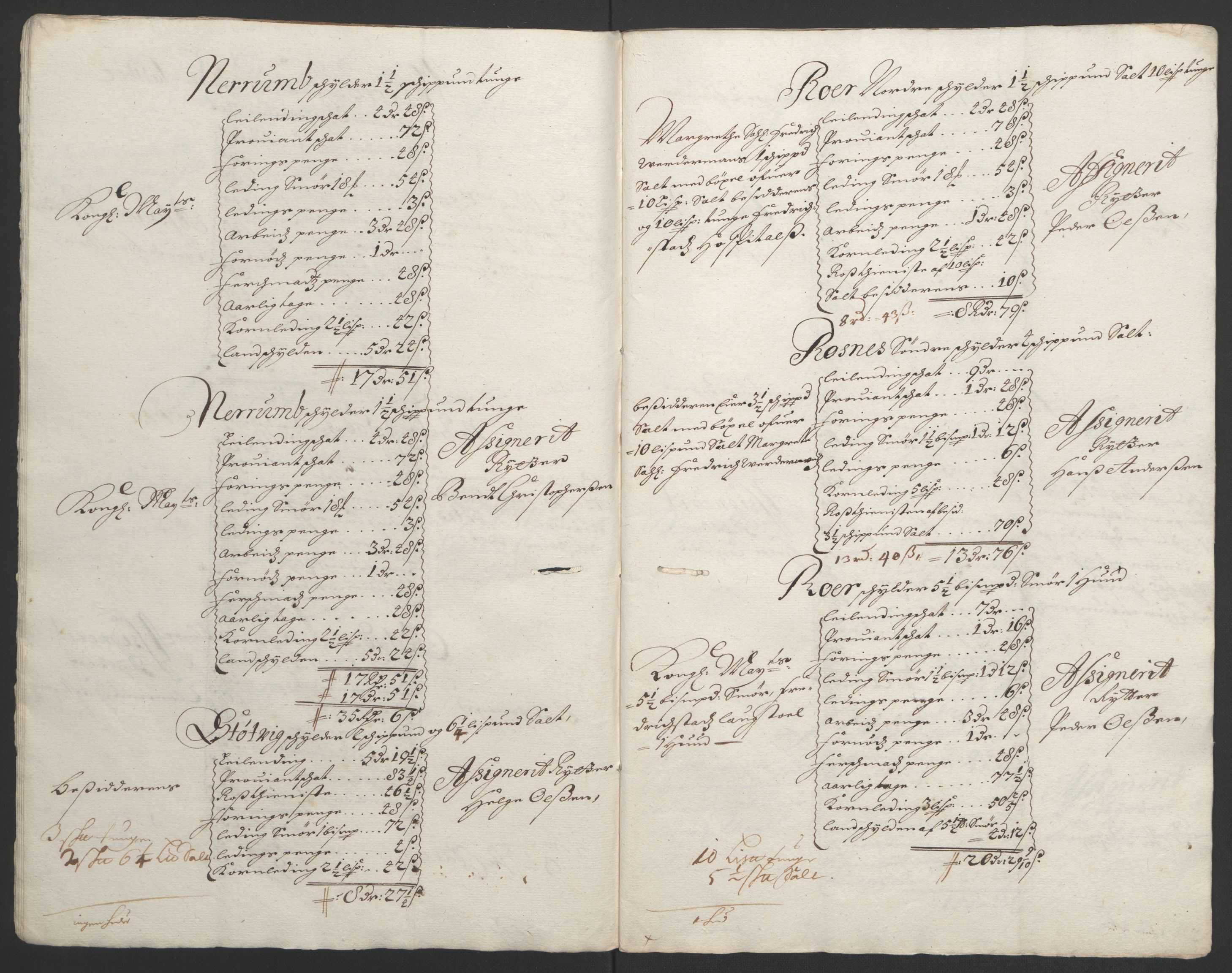 Rentekammeret inntil 1814, Reviderte regnskaper, Fogderegnskap, AV/RA-EA-4092/R04/L0122: Fogderegnskap Moss, Onsøy, Tune, Veme og Åbygge, 1695, p. 330