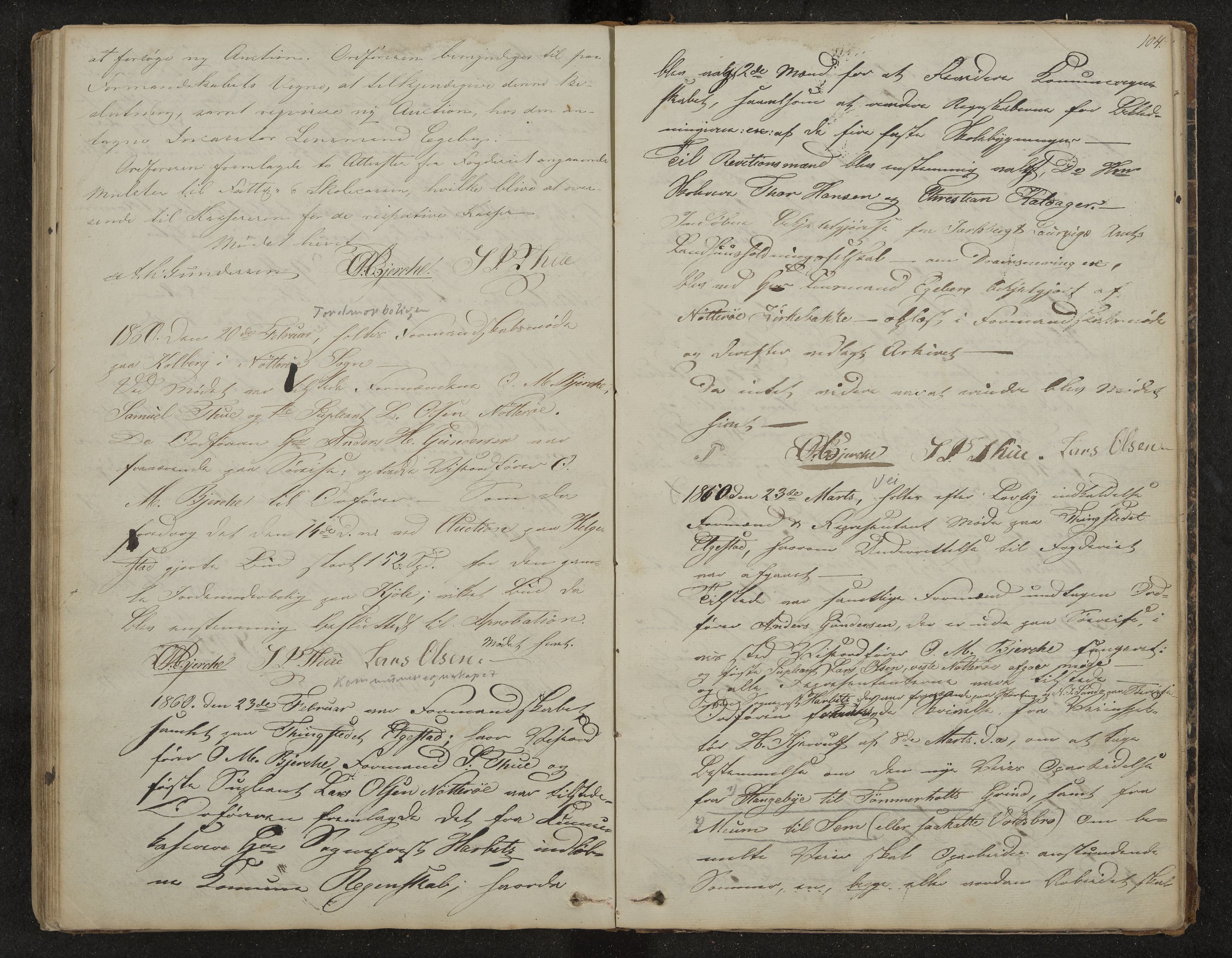 Nøtterøy formannskap og sentraladministrasjon, IKAK/0722021-1/A/Aa/L0001: Møtebok, 1837-1862, p. 104