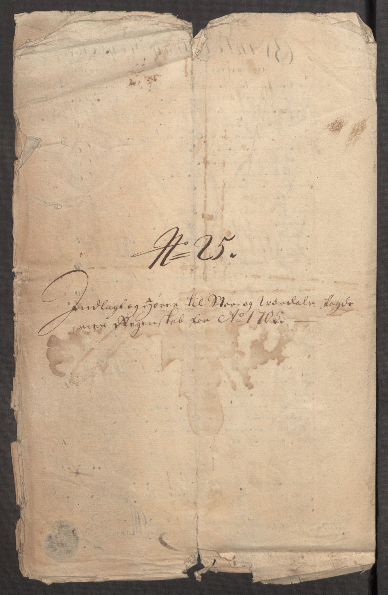 Rentekammeret inntil 1814, Reviderte regnskaper, Fogderegnskap, RA/EA-4092/R62/L4196: Fogderegnskap Stjørdal og Verdal, 1705-1706, p. 288