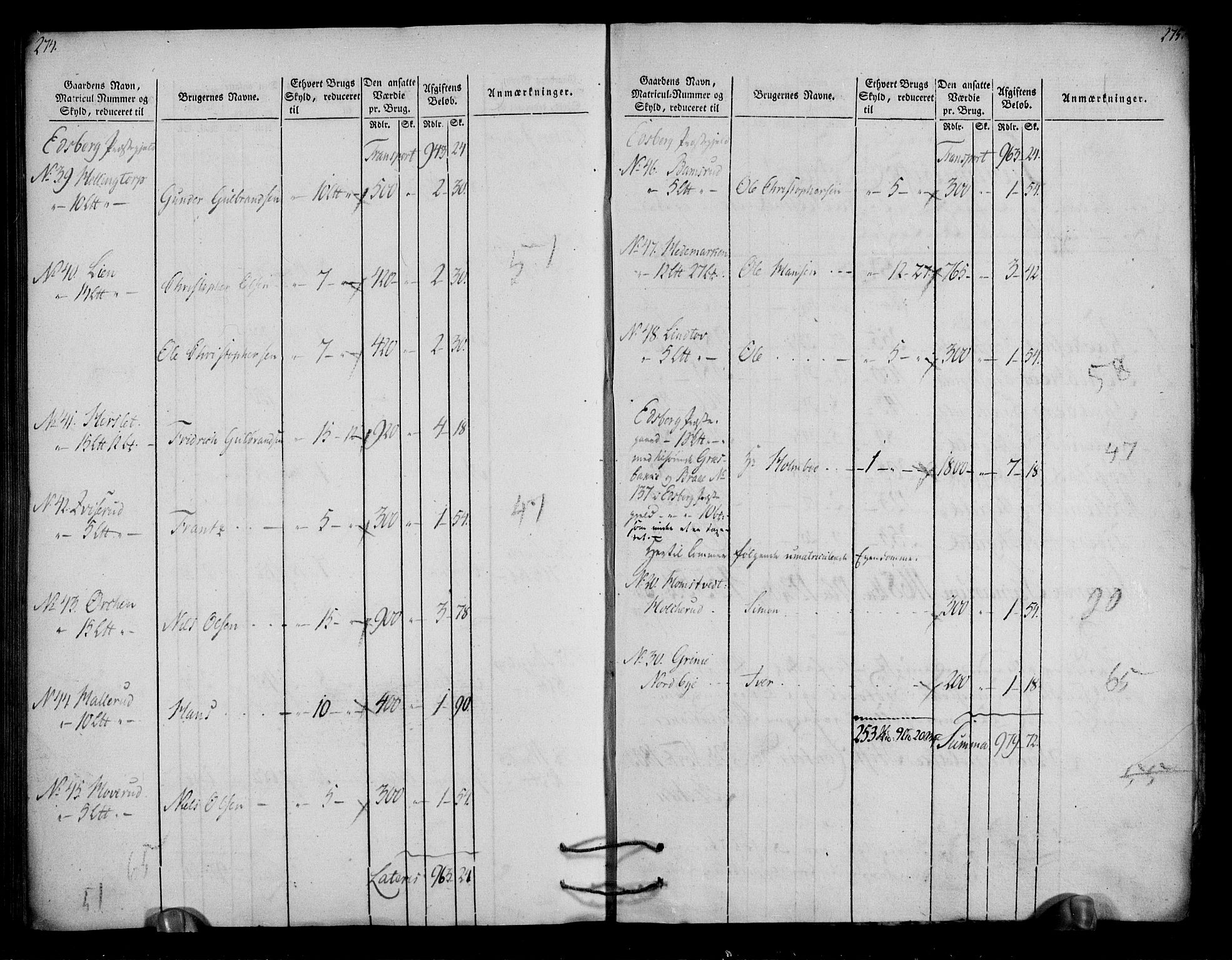 Rentekammeret inntil 1814, Realistisk ordnet avdeling, AV/RA-EA-4070/N/Ne/Nea/L0003: Rakkestad, Heggen og Frøland fogderi. Oppebørselsregister, 1803, p. 140