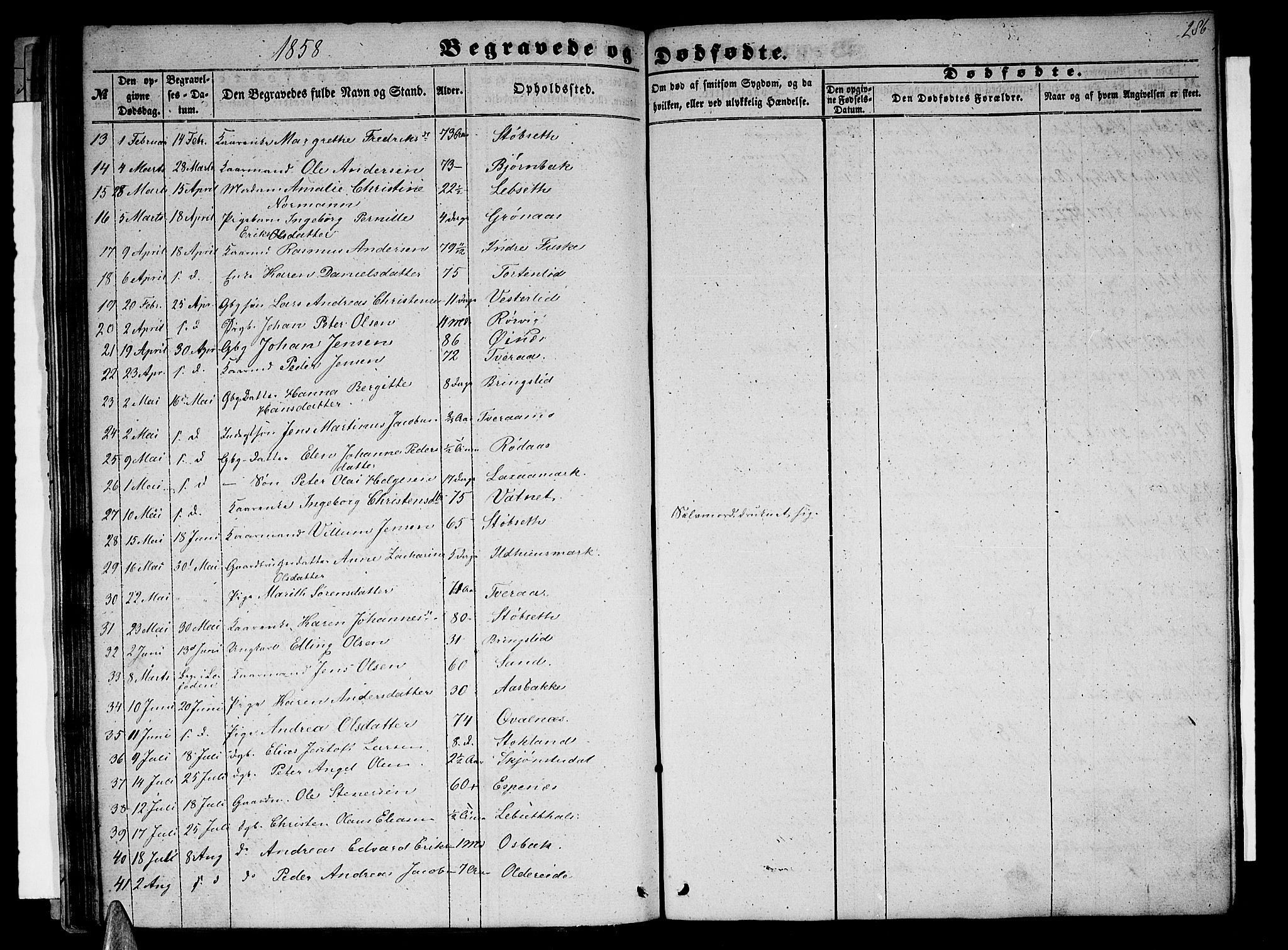 Ministerialprotokoller, klokkerbøker og fødselsregistre - Nordland, AV/SAT-A-1459/852/L0753: Parish register (copy) no. 852C04, 1856-1877, p. 286