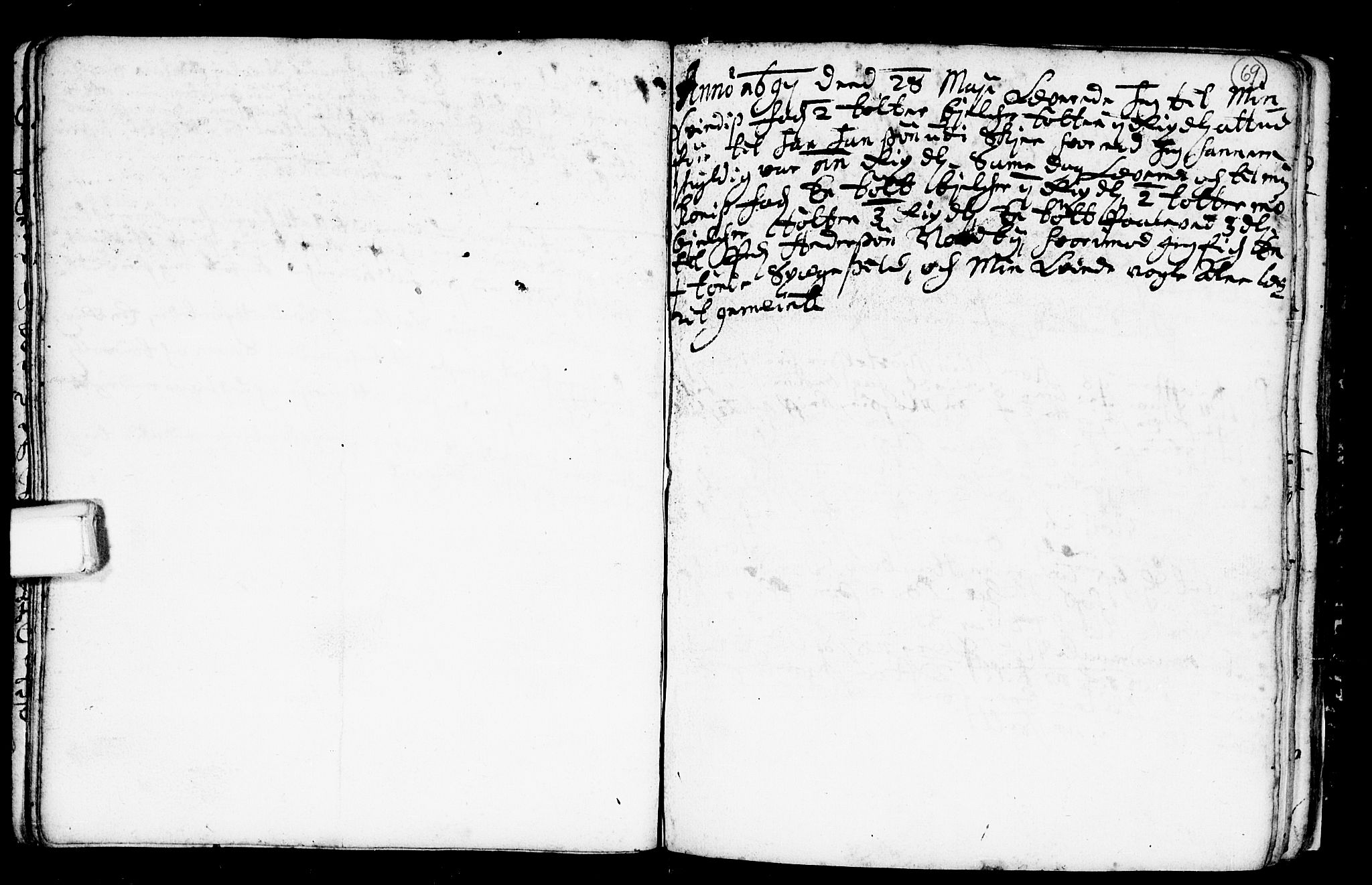 Heddal kirkebøker, SAKO/A-268/F/Fa/L0001: Parish register (official) no. I 1, 1648-1699, p. 69