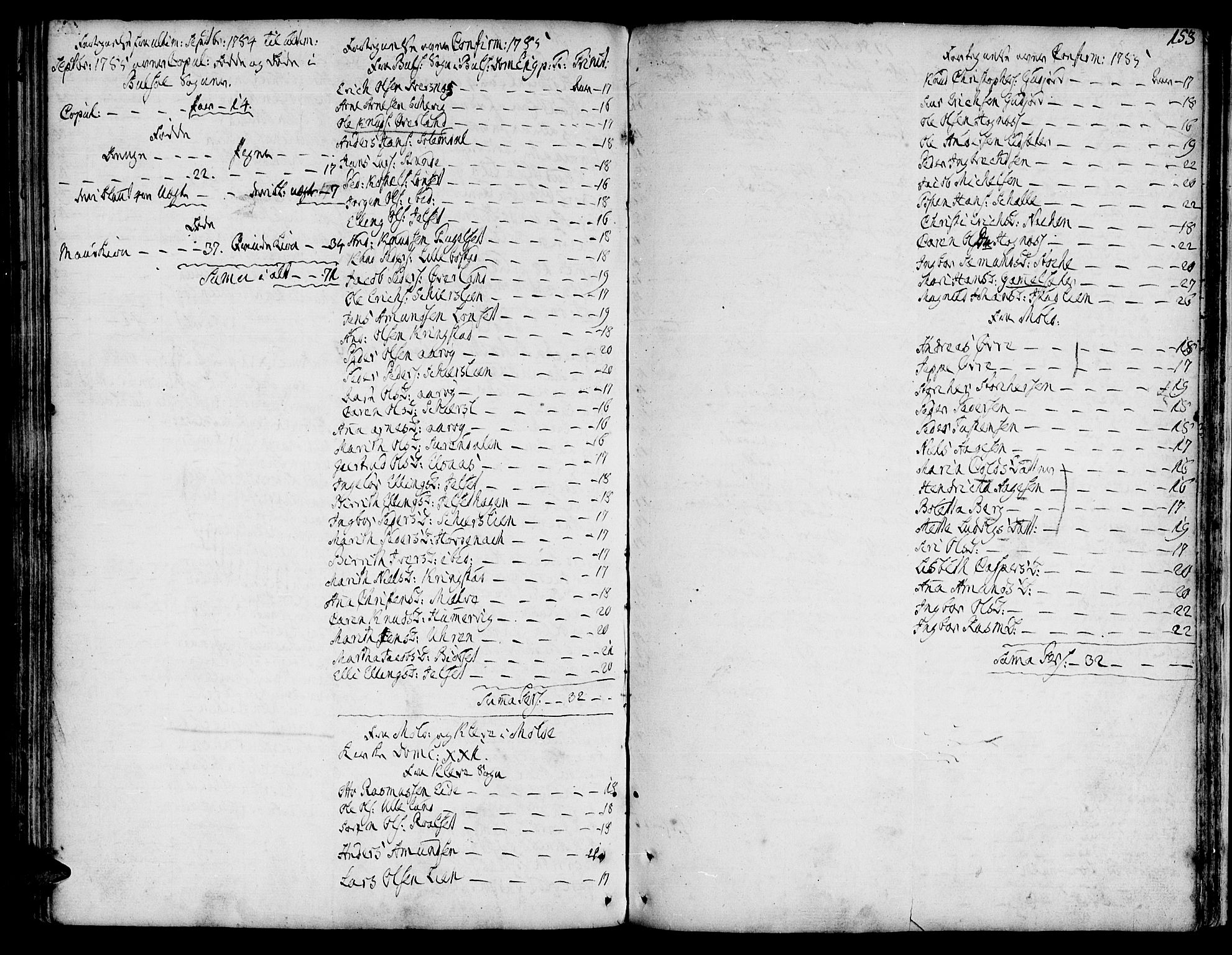 Ministerialprotokoller, klokkerbøker og fødselsregistre - Møre og Romsdal, SAT/A-1454/555/L0648: Parish register (official) no. 555A01, 1759-1793, p. 153