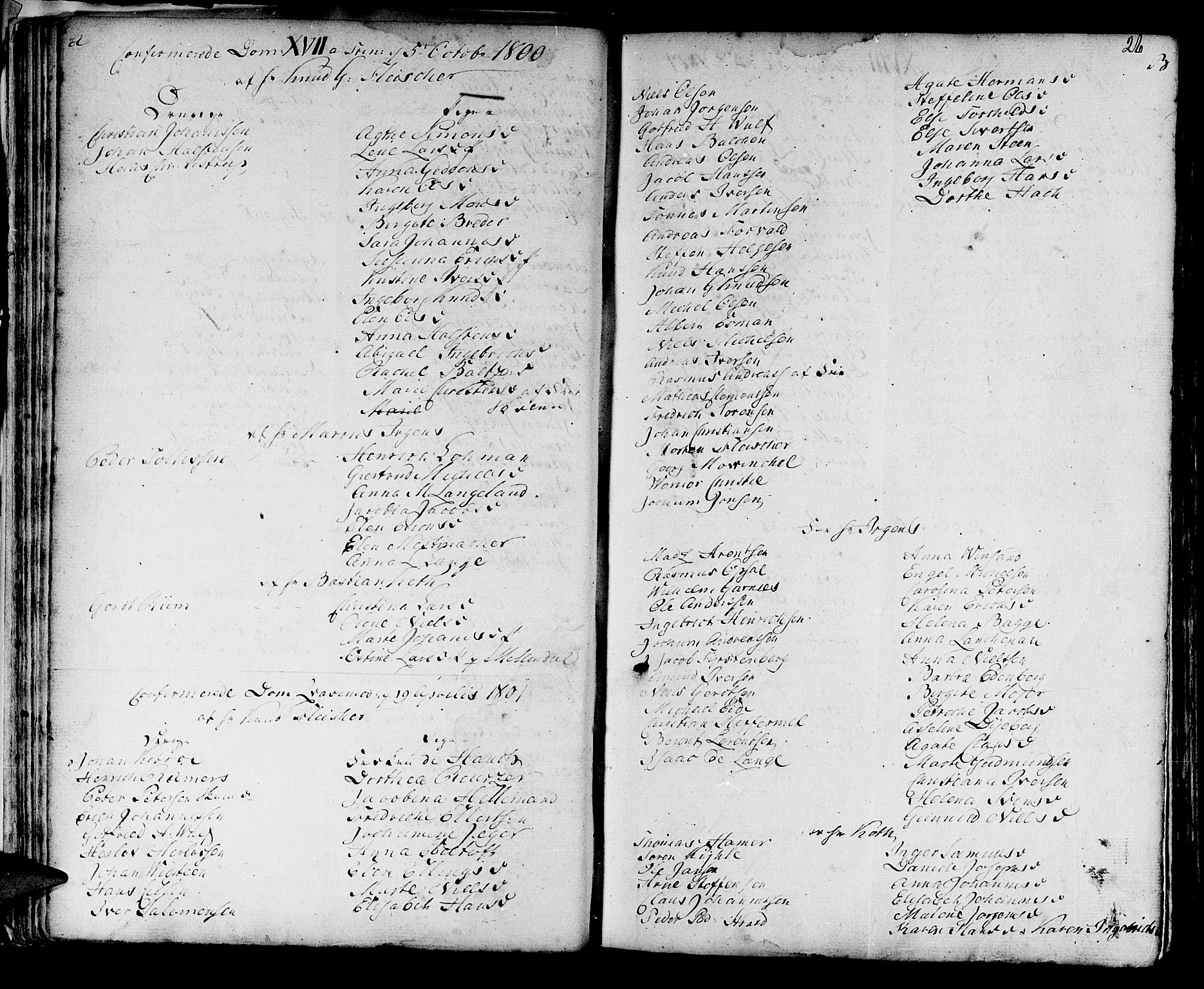Domkirken sokneprestembete, SAB/A-74801/H/Haa/L0004: Parish register (official) no. A 4, 1763-1820, p. 26
