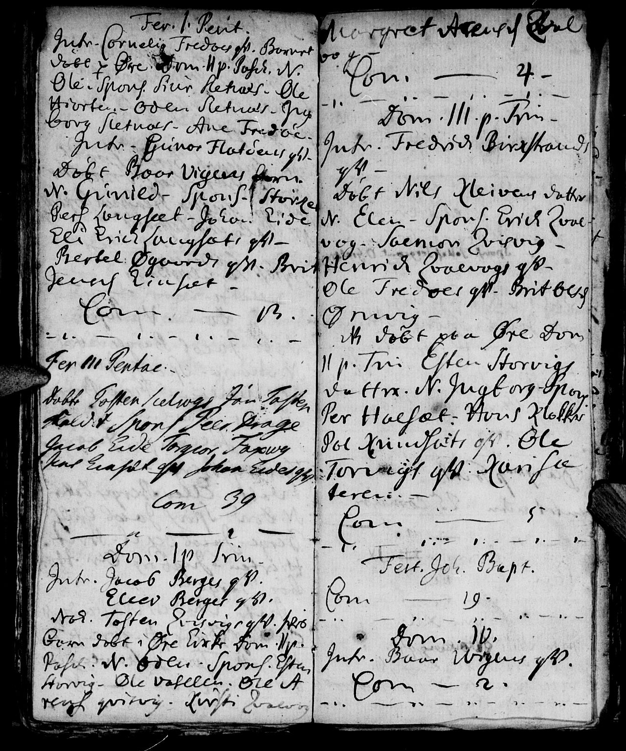 Ministerialprotokoller, klokkerbøker og fødselsregistre - Møre og Romsdal, AV/SAT-A-1454/573/L0871: Parish register (official) no. 573A01, 1732-1754