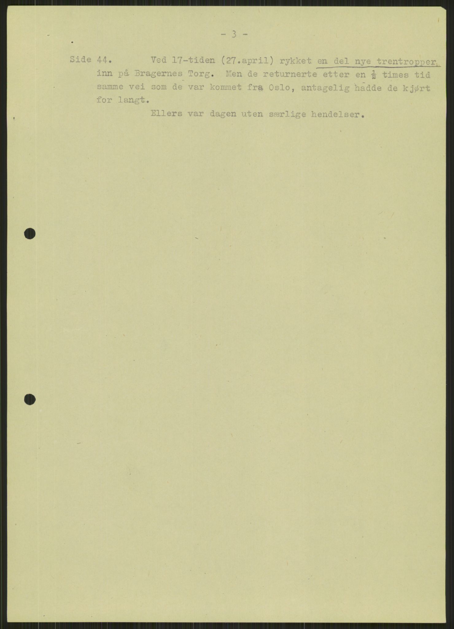 Forsvaret, Forsvarets krigshistoriske avdeling, AV/RA-RAFA-2017/Y/Ya/L0014: II-C-11-31 - Fylkesmenn.  Rapporter om krigsbegivenhetene 1940., 1940, p. 310