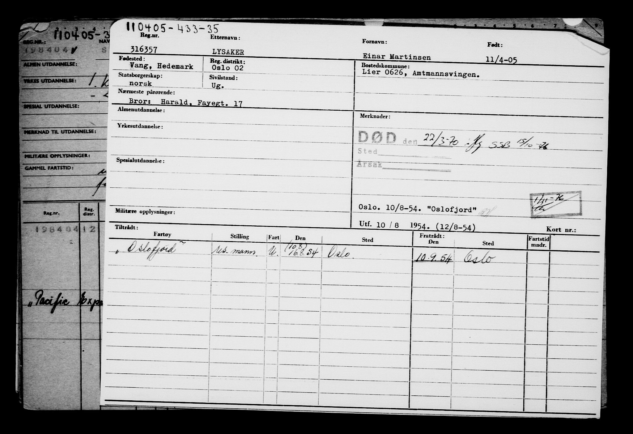 Direktoratet for sjømenn, AV/RA-S-3545/G/Gb/L0058: Hovedkort, 1905, p. 482