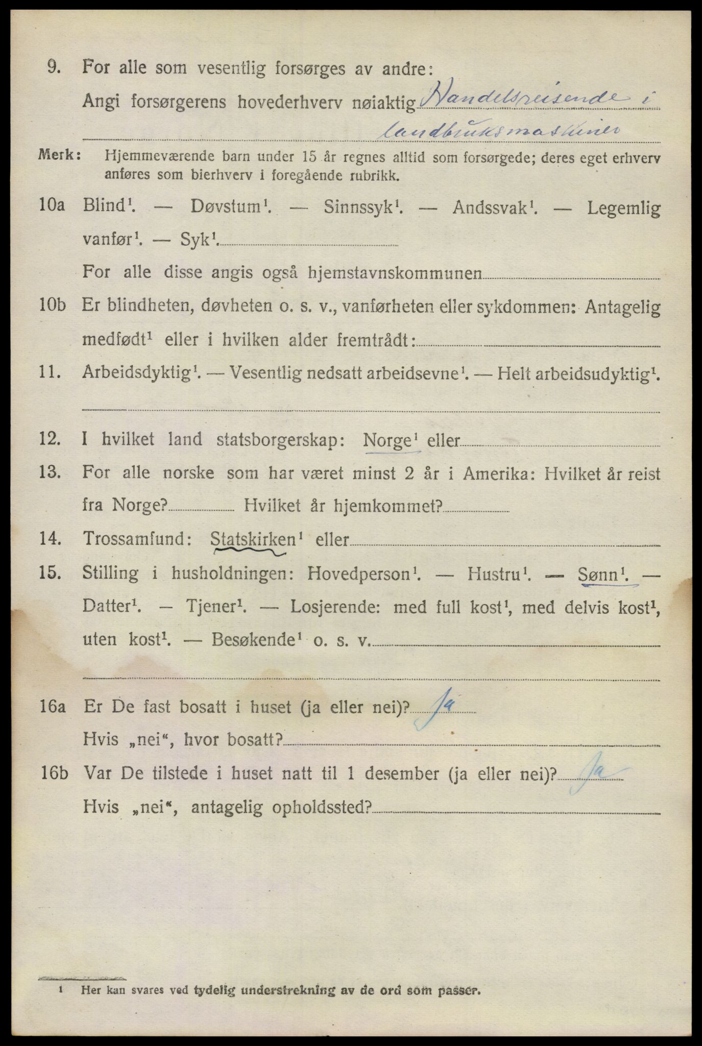 SAO, 1920 census for Rygge, 1920, p. 8820