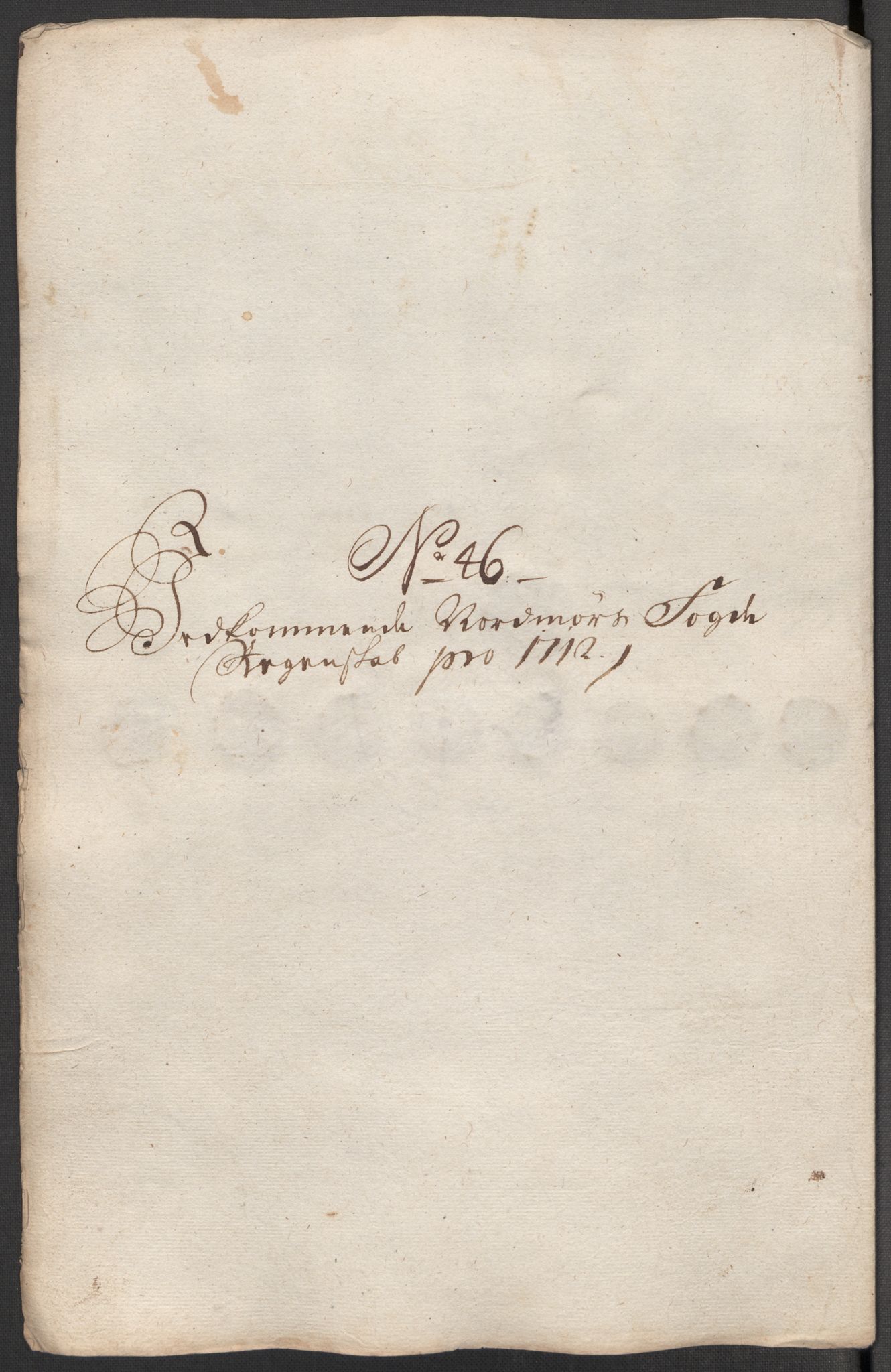 Rentekammeret inntil 1814, Reviderte regnskaper, Fogderegnskap, AV/RA-EA-4092/R56/L3746: Fogderegnskap Nordmøre, 1712, p. 237