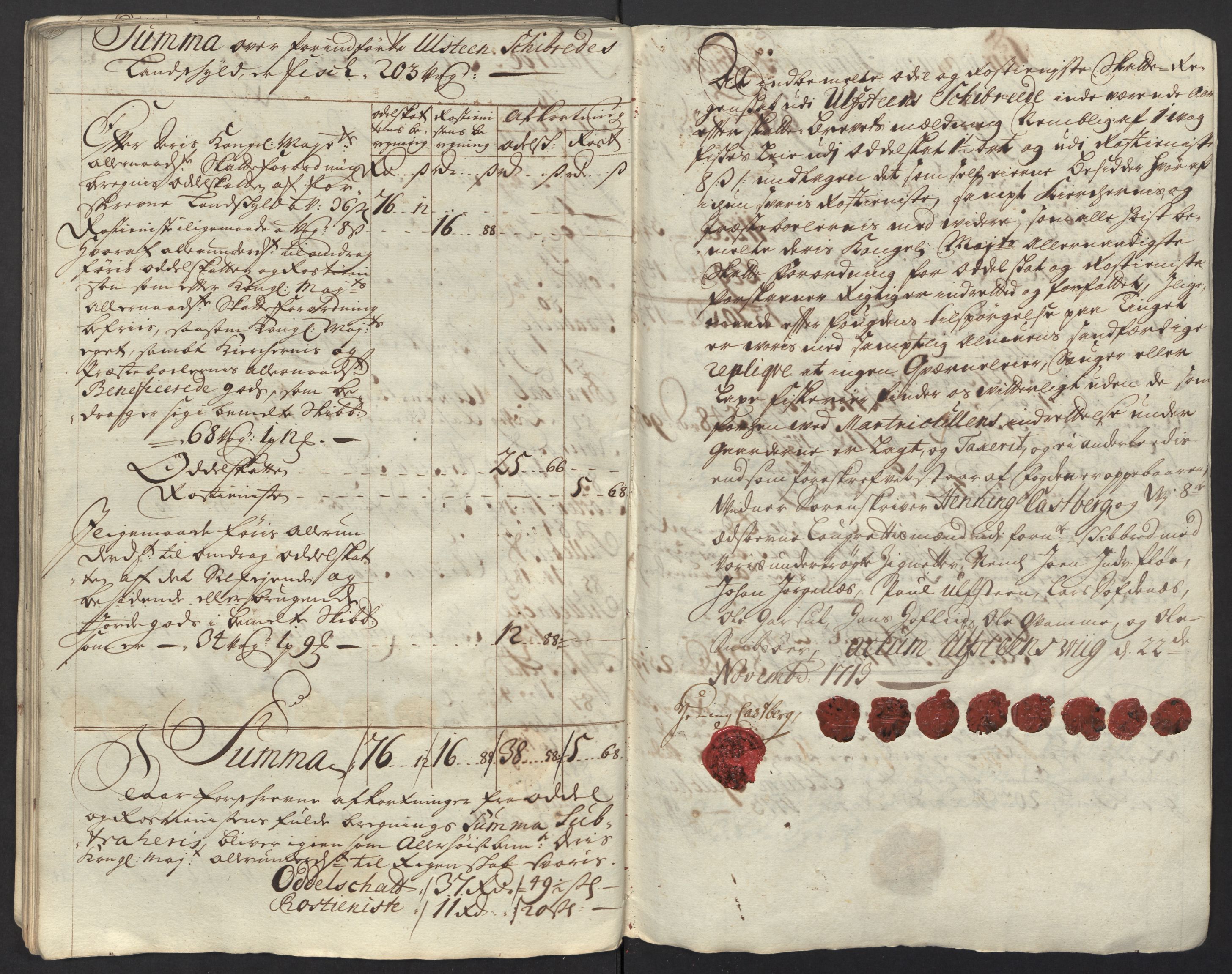 Rentekammeret inntil 1814, Reviderte regnskaper, Fogderegnskap, AV/RA-EA-4092/R54/L3565: Fogderegnskap Sunnmøre, 1712-1713, p. 396