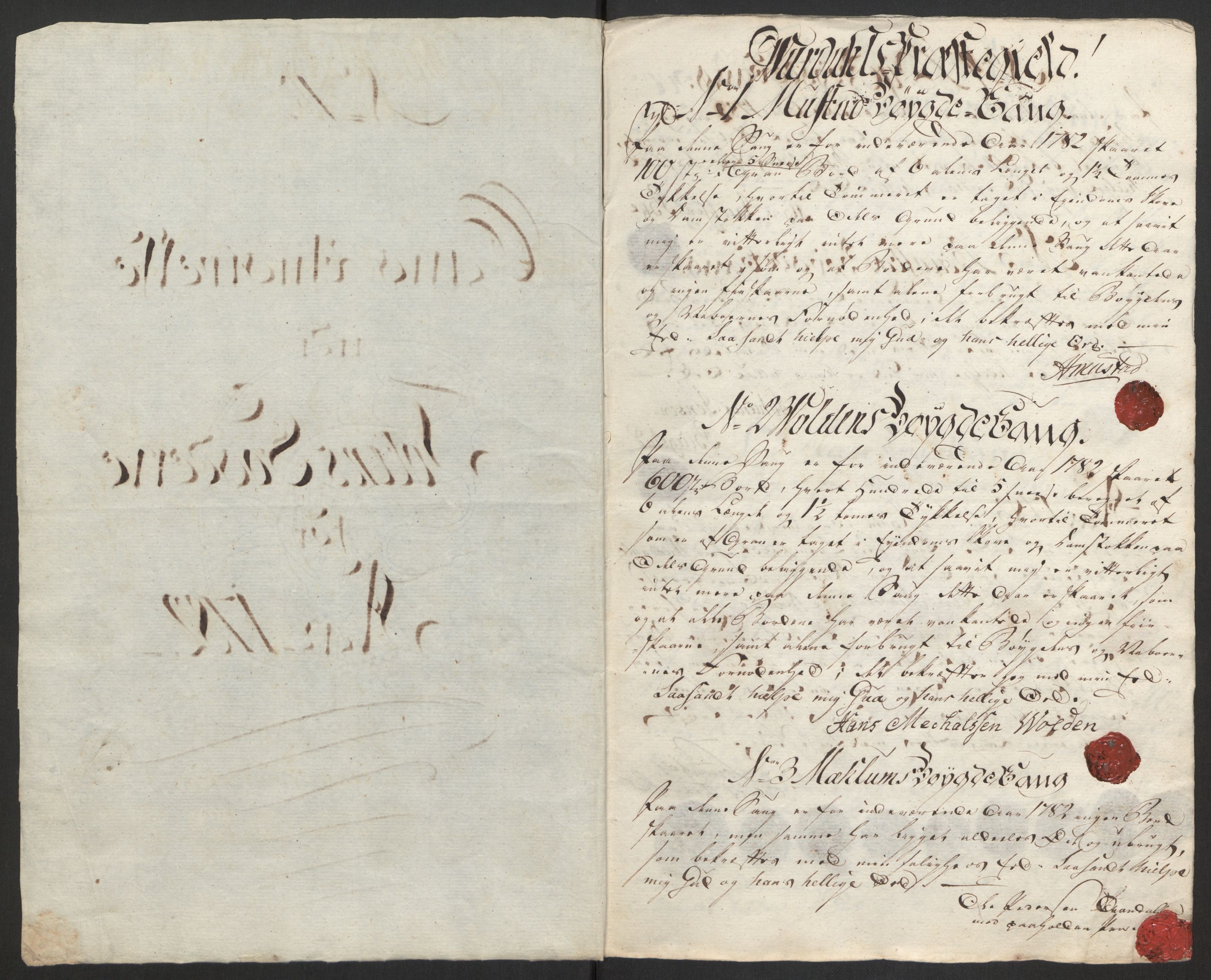 Rentekammeret inntil 1814, Reviderte regnskaper, Fogderegnskap, RA/EA-4092/R19/L1369: Fogderegnskap Toten, Hadeland og Vardal, 1782, p. 82