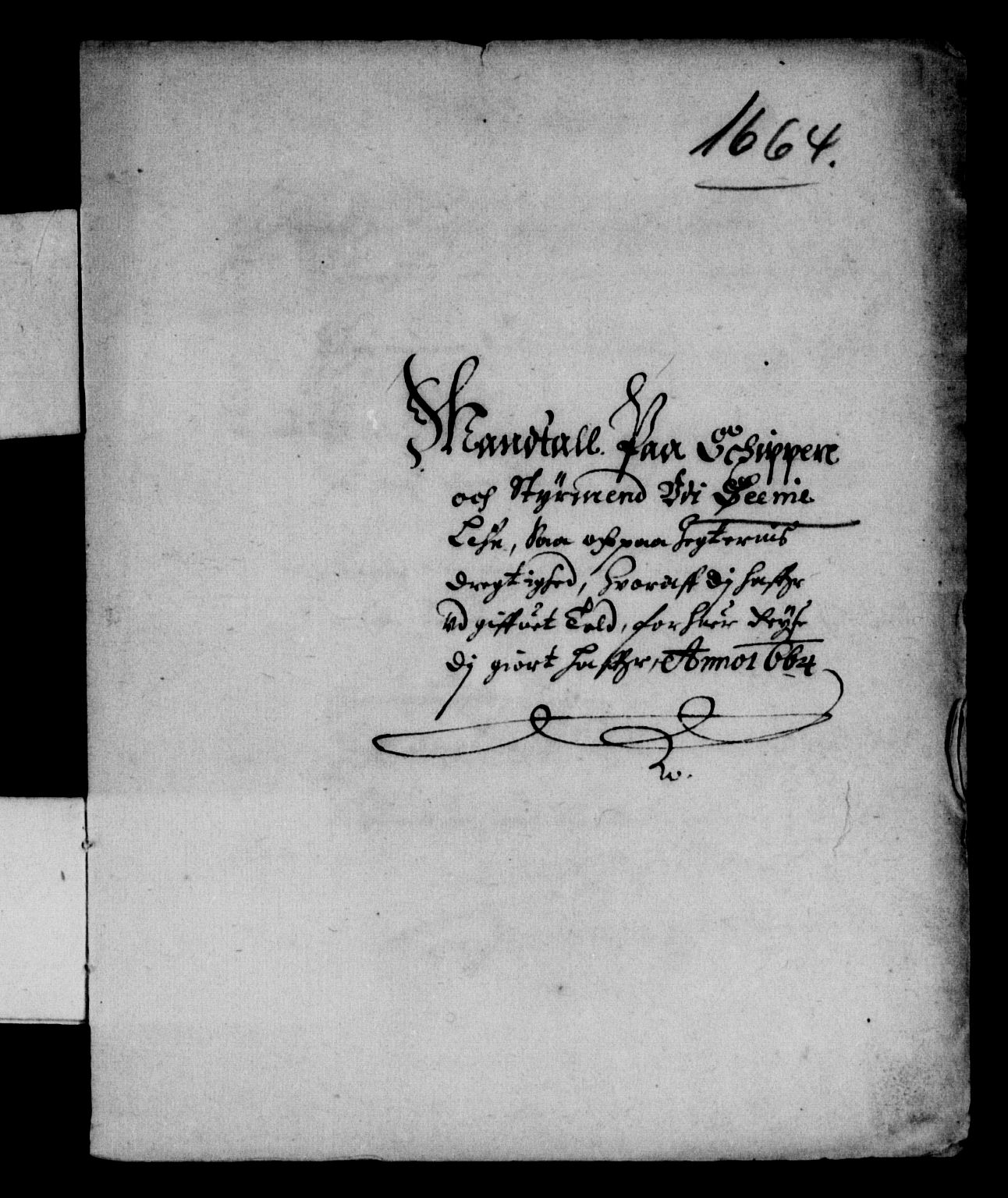 Rentekammeret inntil 1814, Reviderte regnskaper, Lensregnskaper, AV/RA-EA-5023/R/Rb/Rbz/L0040: Nordlandenes len, 1663-1665