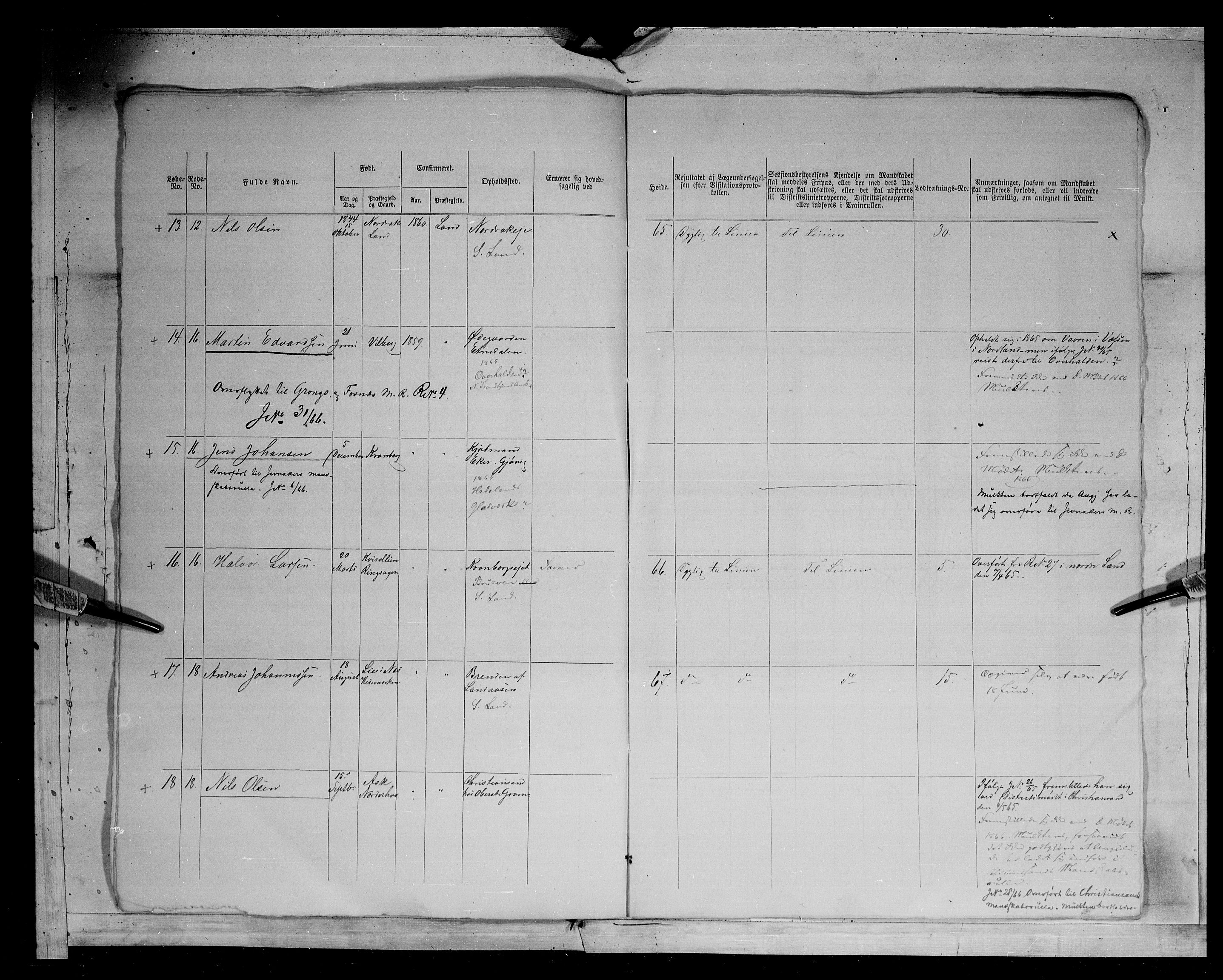 Fylkesmannen i Oppland, AV/SAH-FYO-002/1/K/Kg/L1167: Søndre og Nordre Land, Vestre Toten, 1860-1879, p. 9228