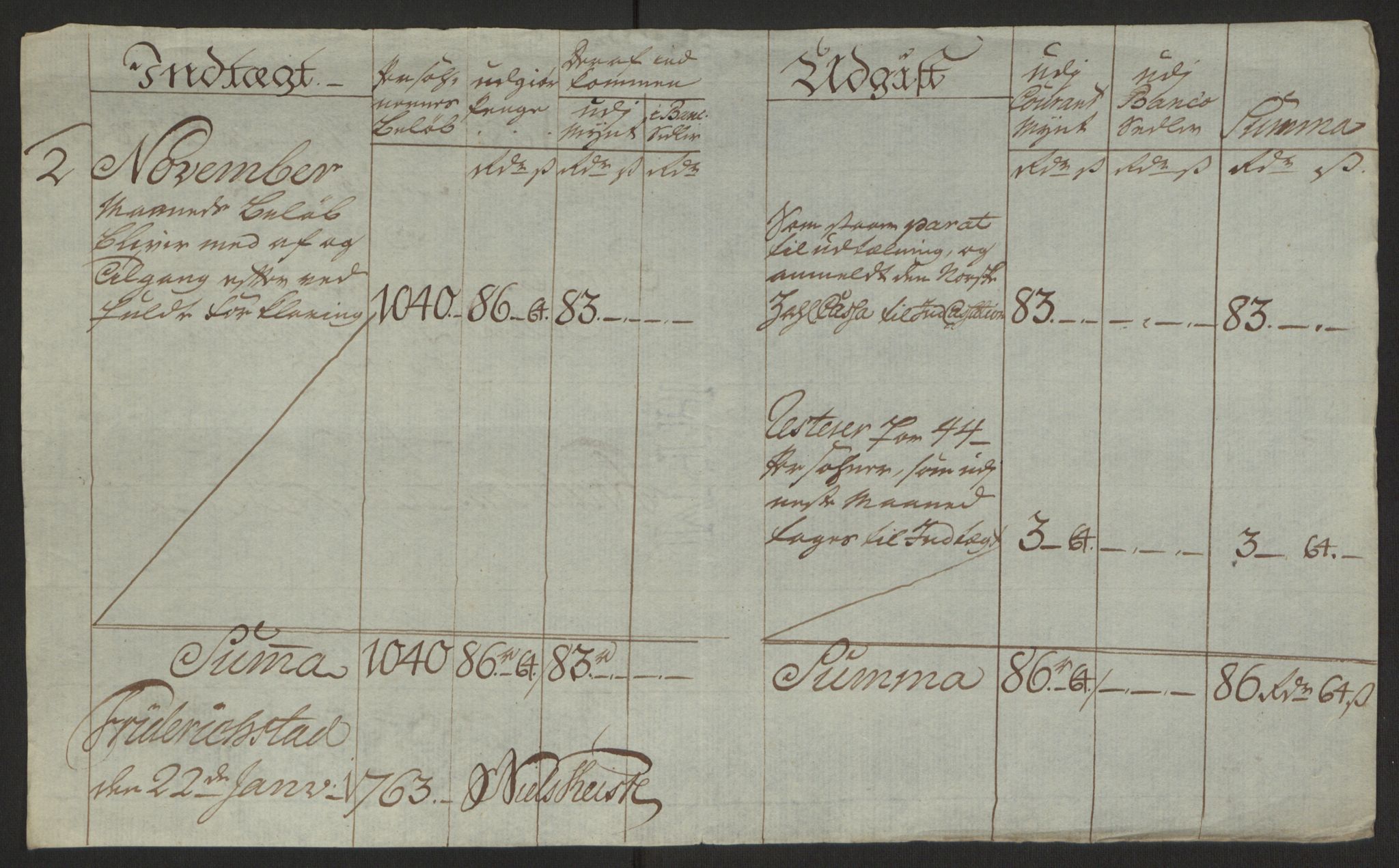 Rentekammeret inntil 1814, Reviderte regnskaper, Byregnskaper, AV/RA-EA-4066/R/Rb/L0029/0001: [B3] Kontribusjonsregnskap / Ekstraskatt, 1762-1772, p. 48