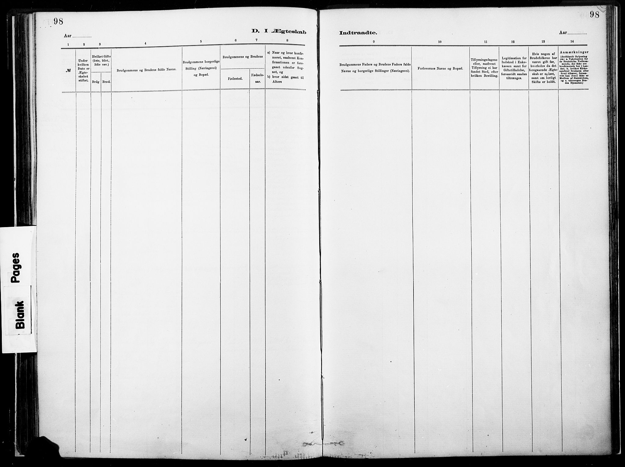 Eidskog prestekontor, SAH/PREST-026/H/Ha/Haa/L0004: Parish register (official) no. 4, 1884-1897, p. 98