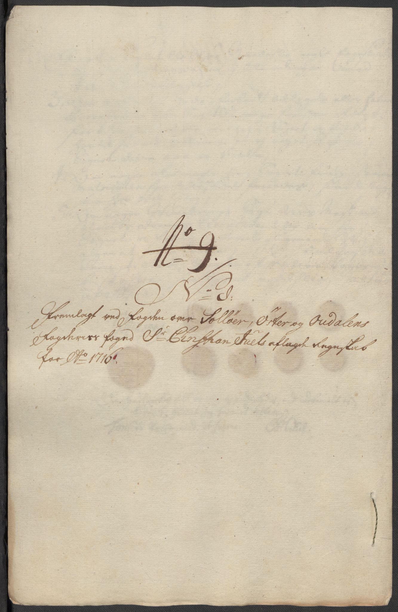 Rentekammeret inntil 1814, Reviderte regnskaper, Fogderegnskap, AV/RA-EA-4092/R13/L0855: Fogderegnskap Solør, Odal og Østerdal, 1716, p. 174