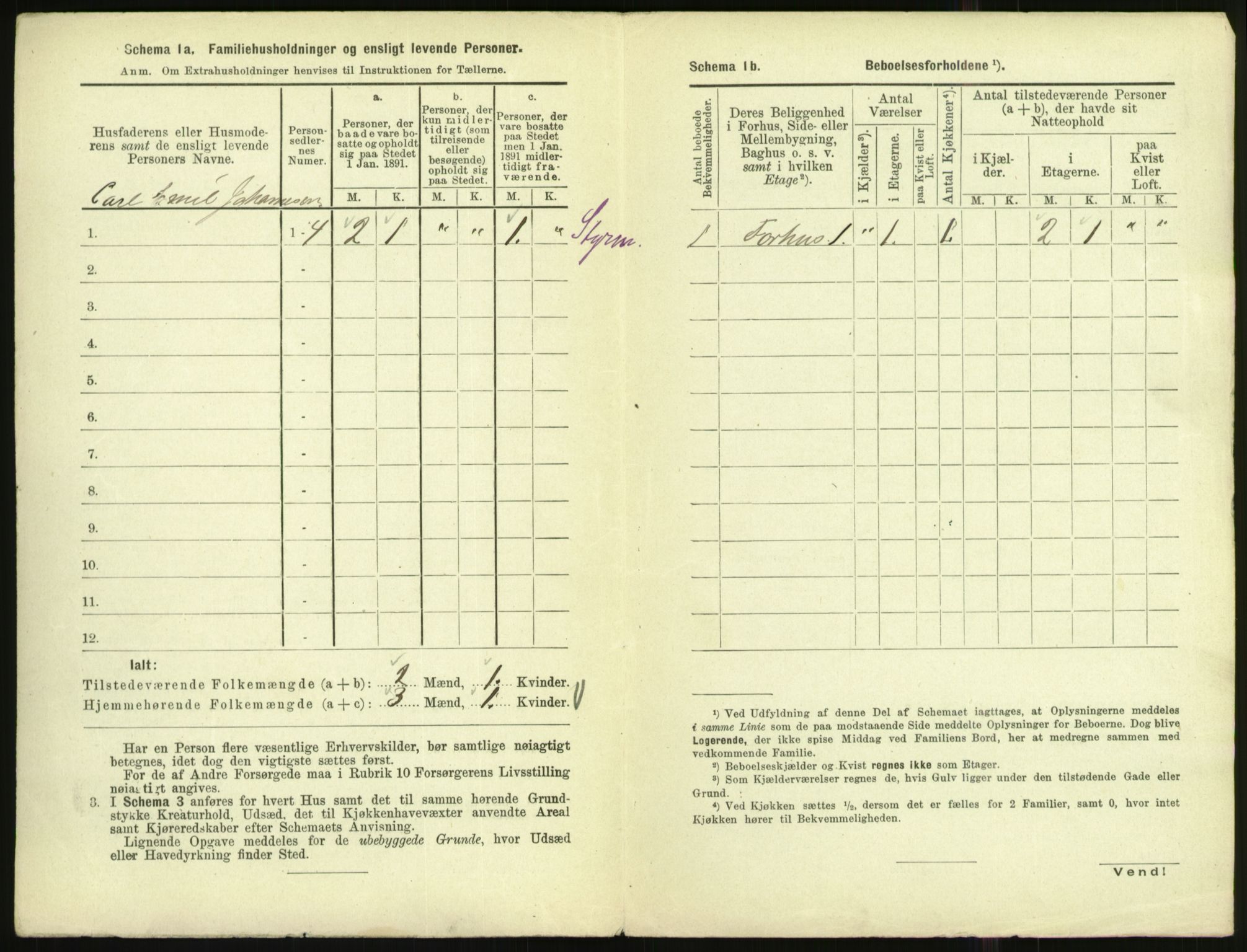 RA, 1891 census for 1002 Mandal, 1891, p. 1292