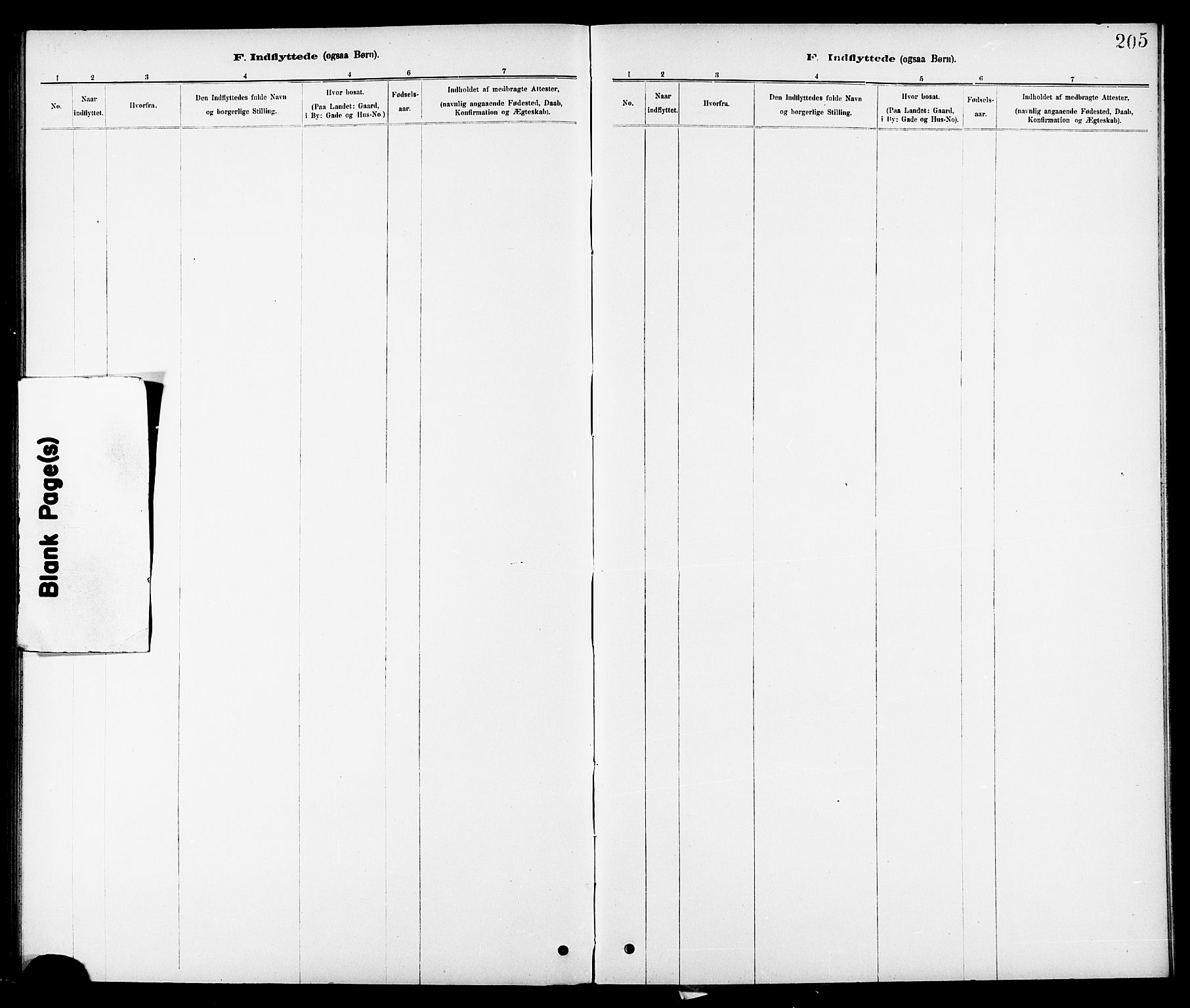 Ministerialprotokoller, klokkerbøker og fødselsregistre - Nord-Trøndelag, SAT/A-1458/744/L0423: Parish register (copy) no. 744C02, 1886-1905, p. 205