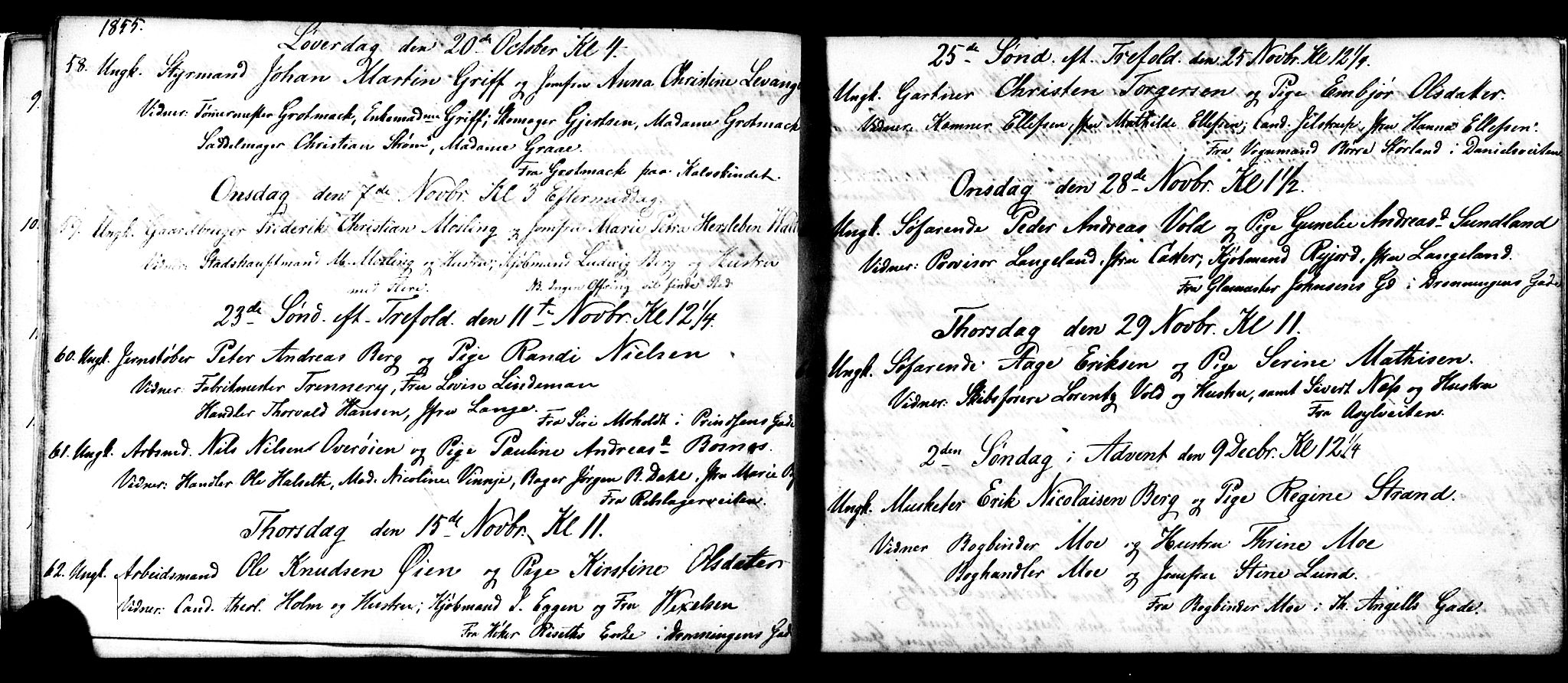 Ministerialprotokoller, klokkerbøker og fødselsregistre - Sør-Trøndelag, AV/SAT-A-1456/601/L0089: Parish register (copy) no. 601C07, 1854-1877