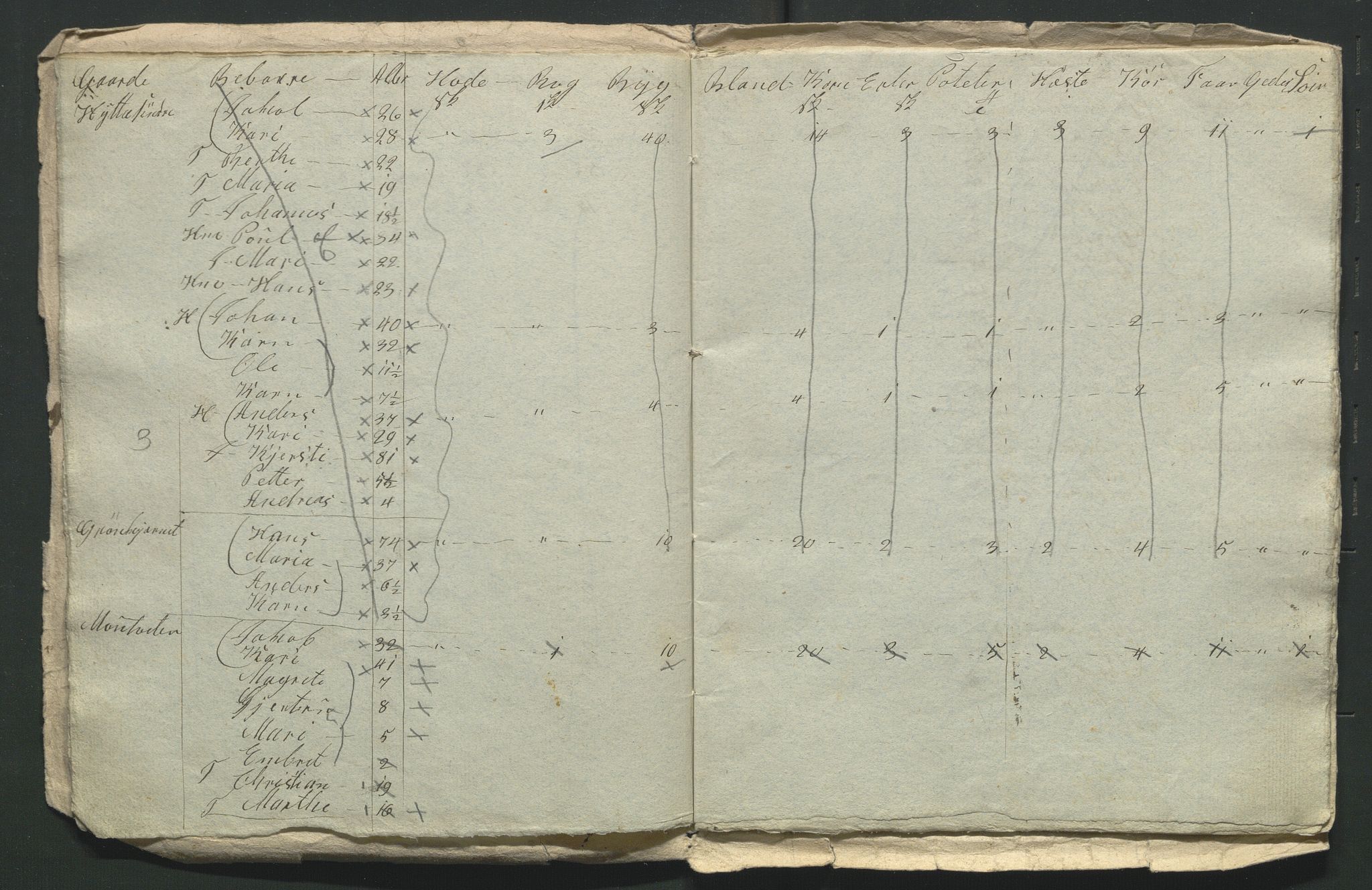 SAH, 1855 Census for Jevnaker parish, 1855, p. 175