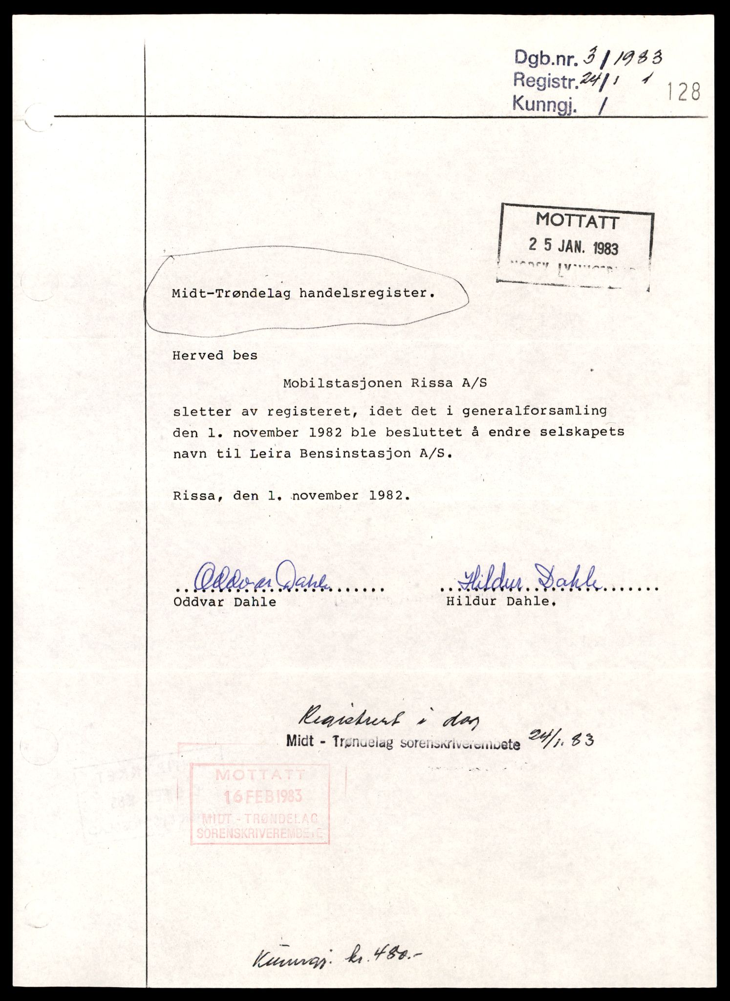 Midt-Trøndelag sorenskriveri, AV/SAT-A-0016/2/J/Jd/Jdc/L0004: Bilag, aksjeselskap, M-Se, 1944-1990, p. 1