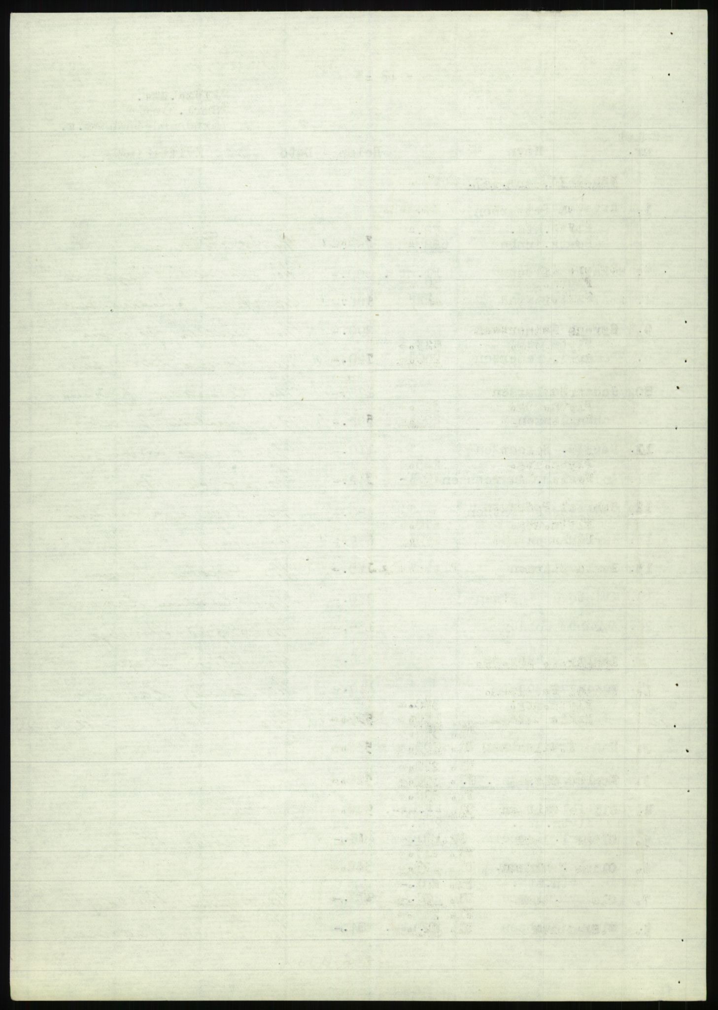 Forsvarsdepartementet, 10. kontor / Oppgjørskontoret, AV/RA-RAFA-1225/D/Db/L0180: Lista oppgjørskontor, 1942-1952, p. 1107